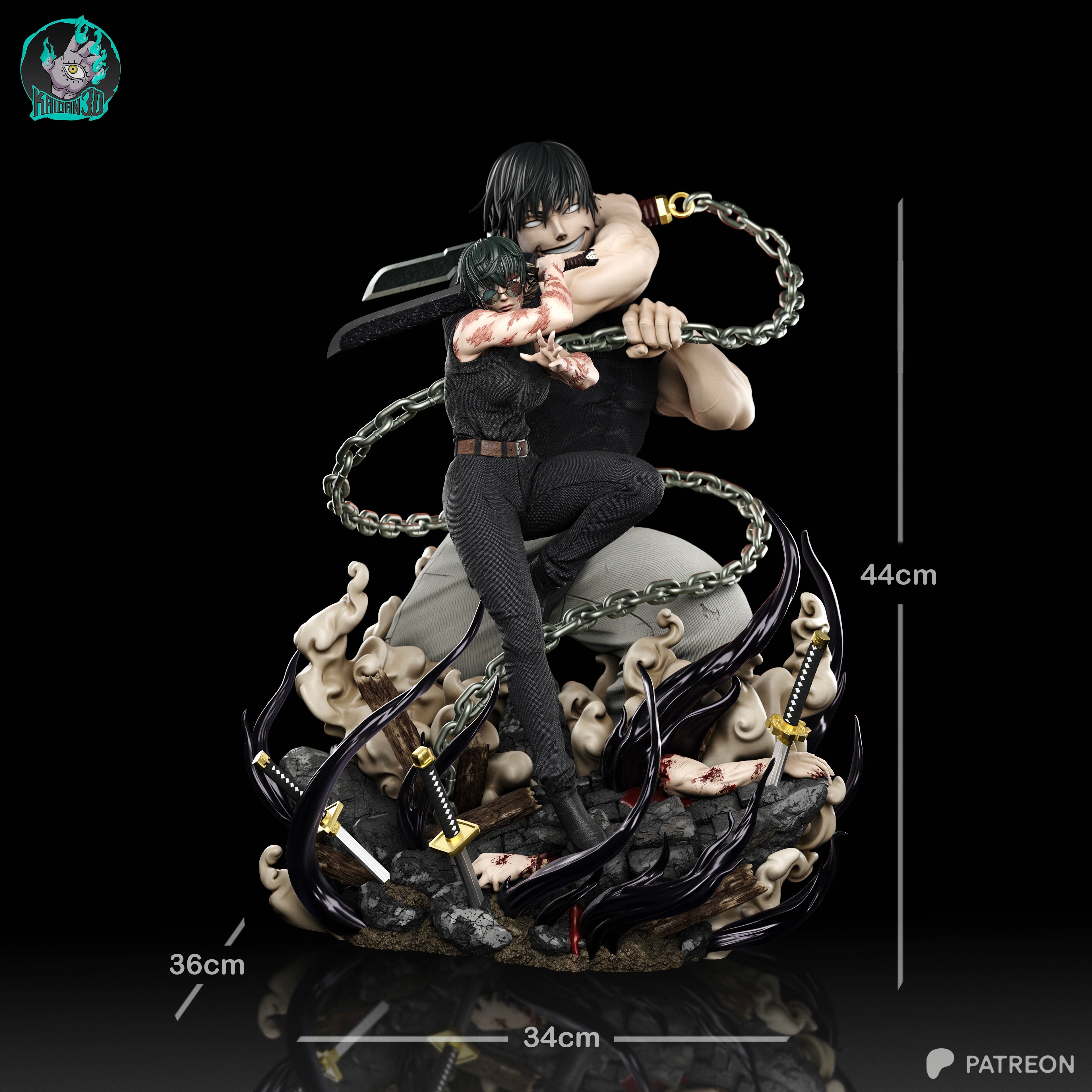 The Clan Outcasts | Maximum Detailed 12K 3D printed figure