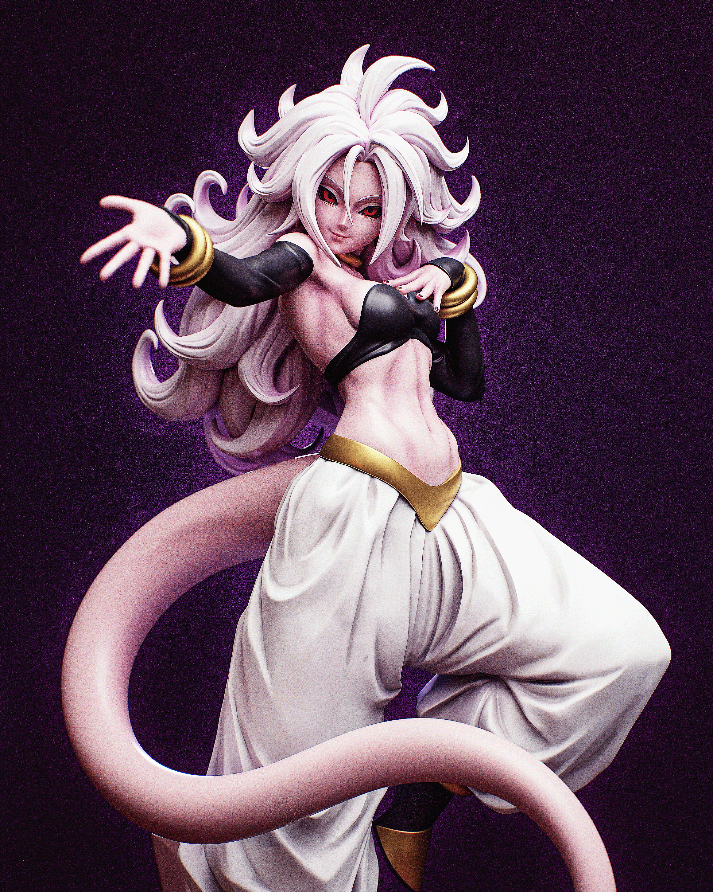 Majin 21 Statue