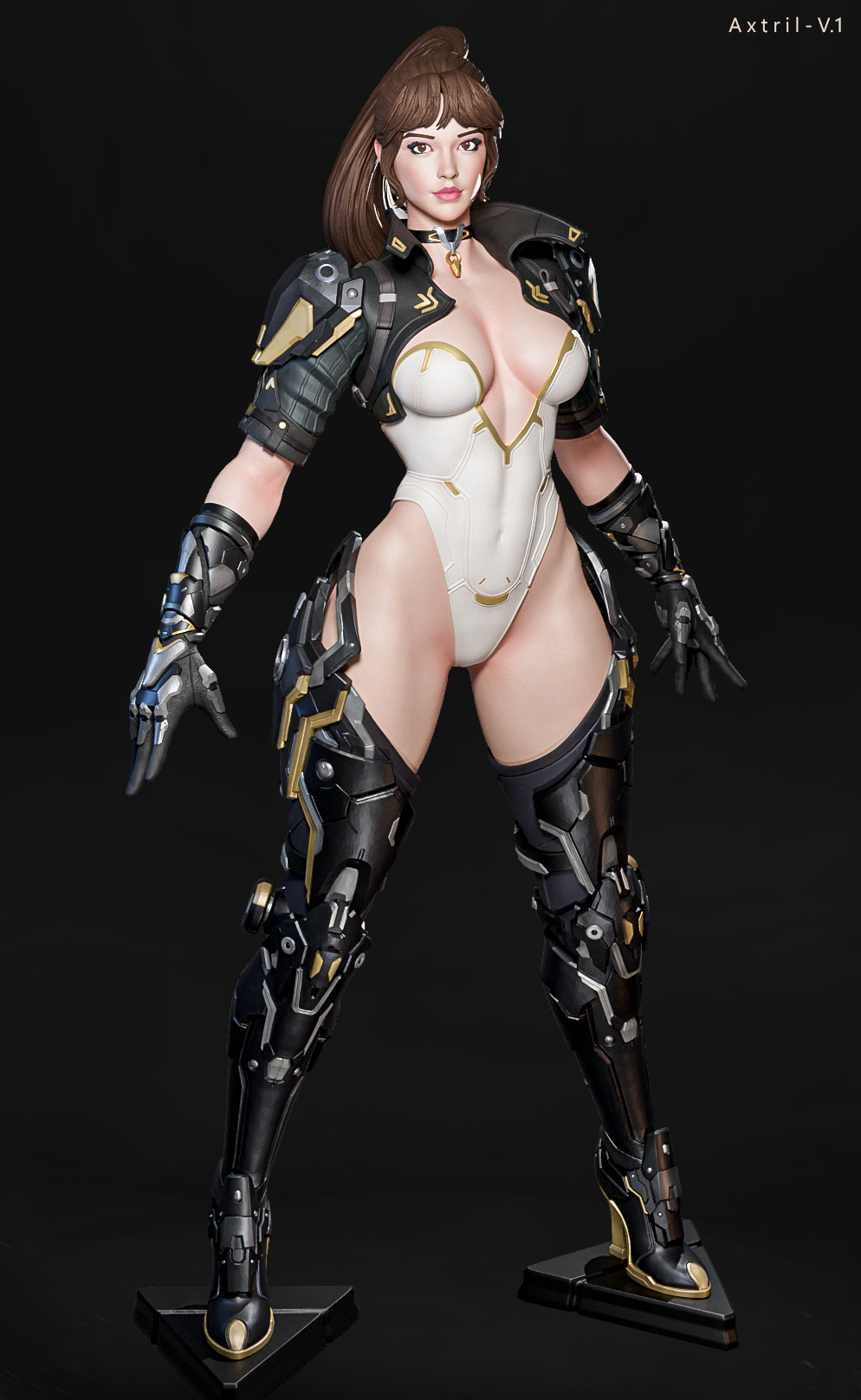 The Electric Bunny Statue