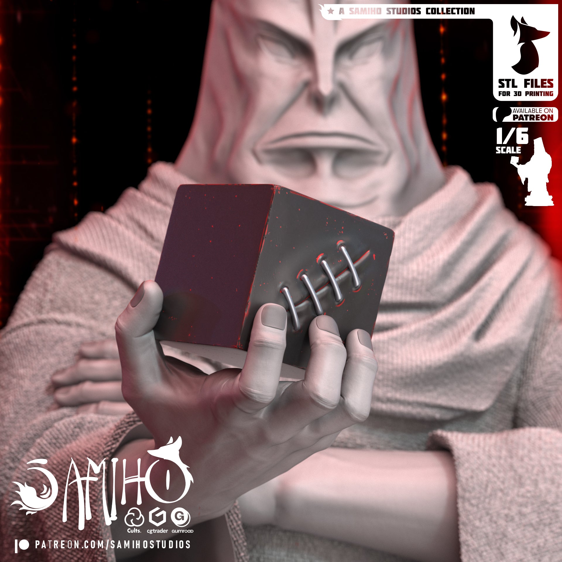 The Immortal Barrier | Maximum Detailed 12K 3D printed figure