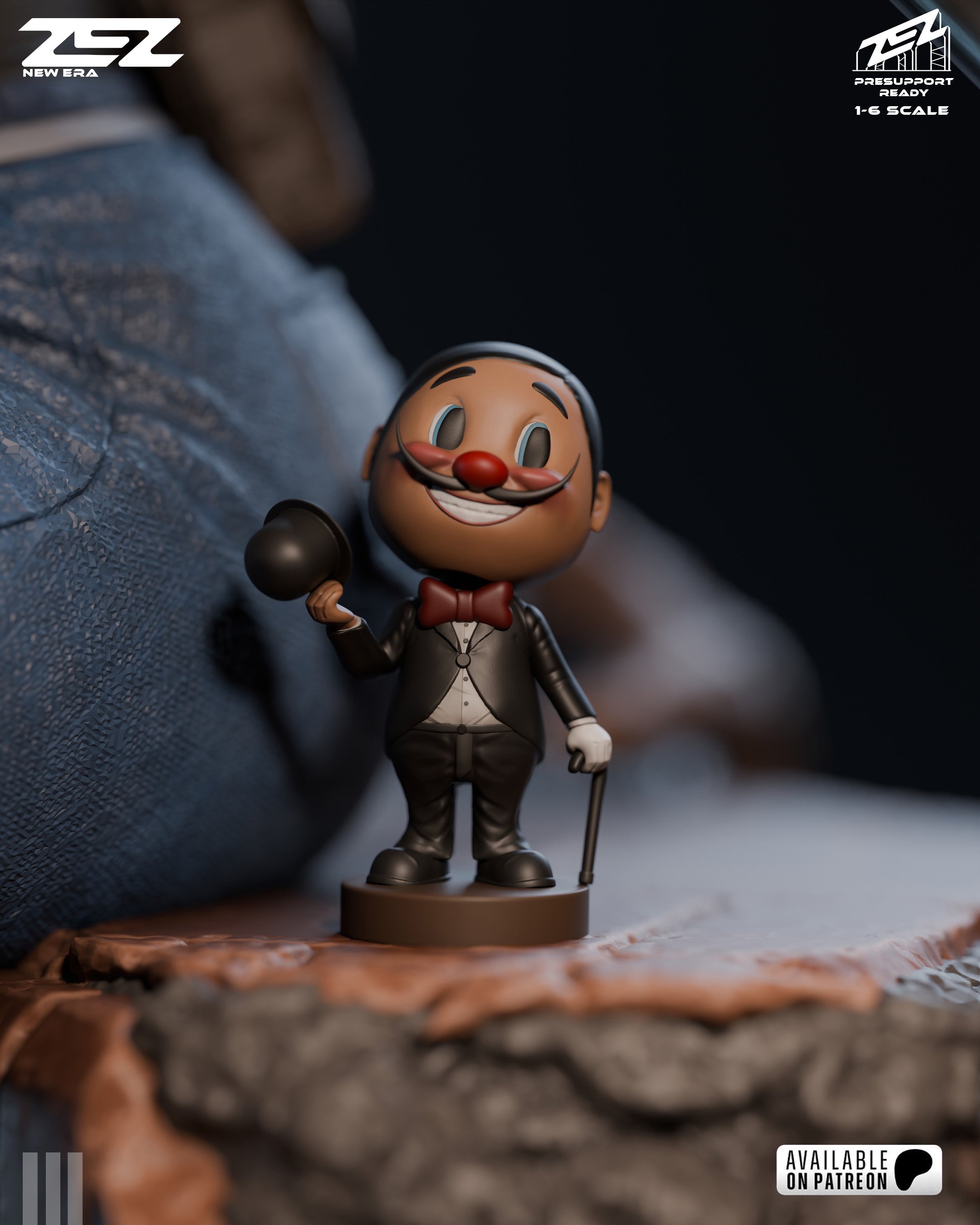 The Relentless Operative | Maximum Detailed 12K 3D printed figure