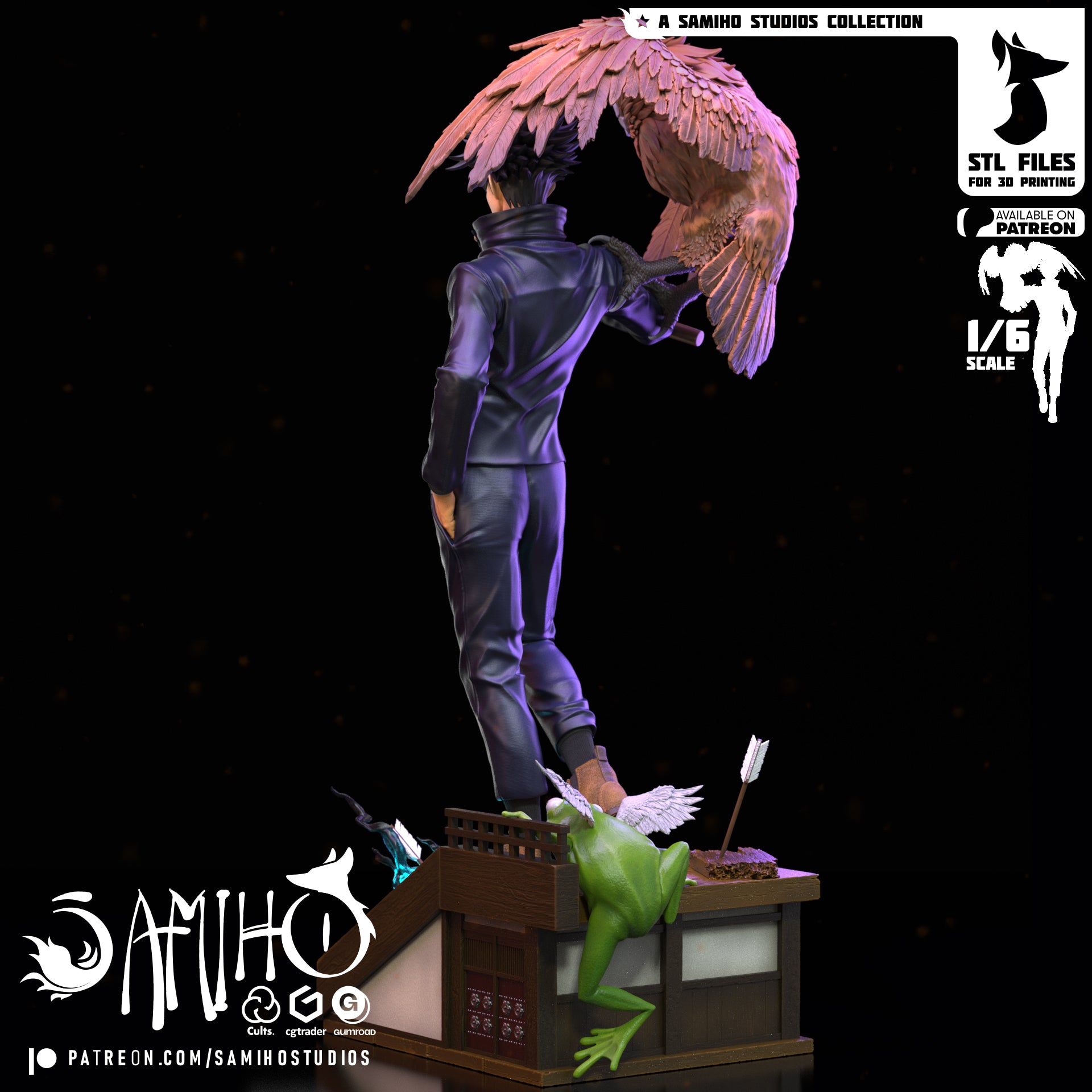 The Ten Shadows | Maximum Detailed 12K 3D printed figure