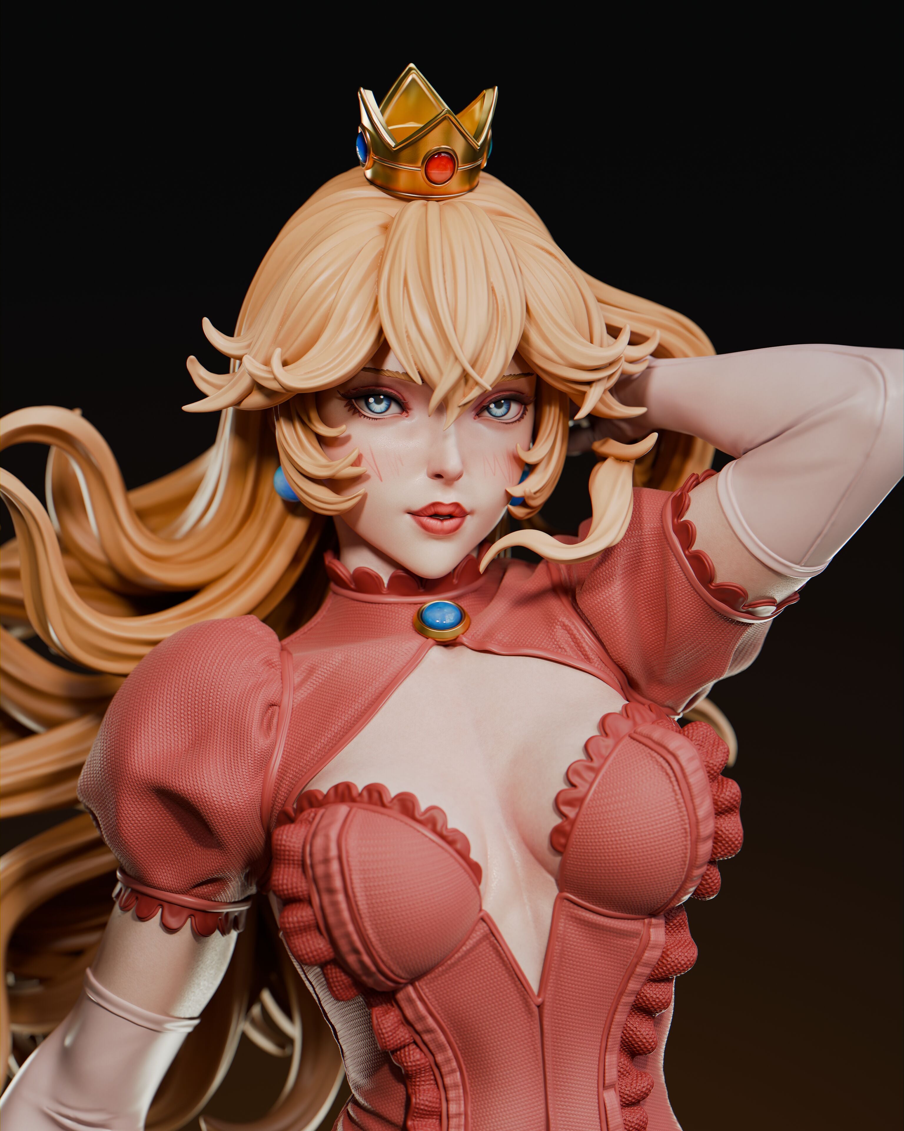 The Mushroom Princess Statue