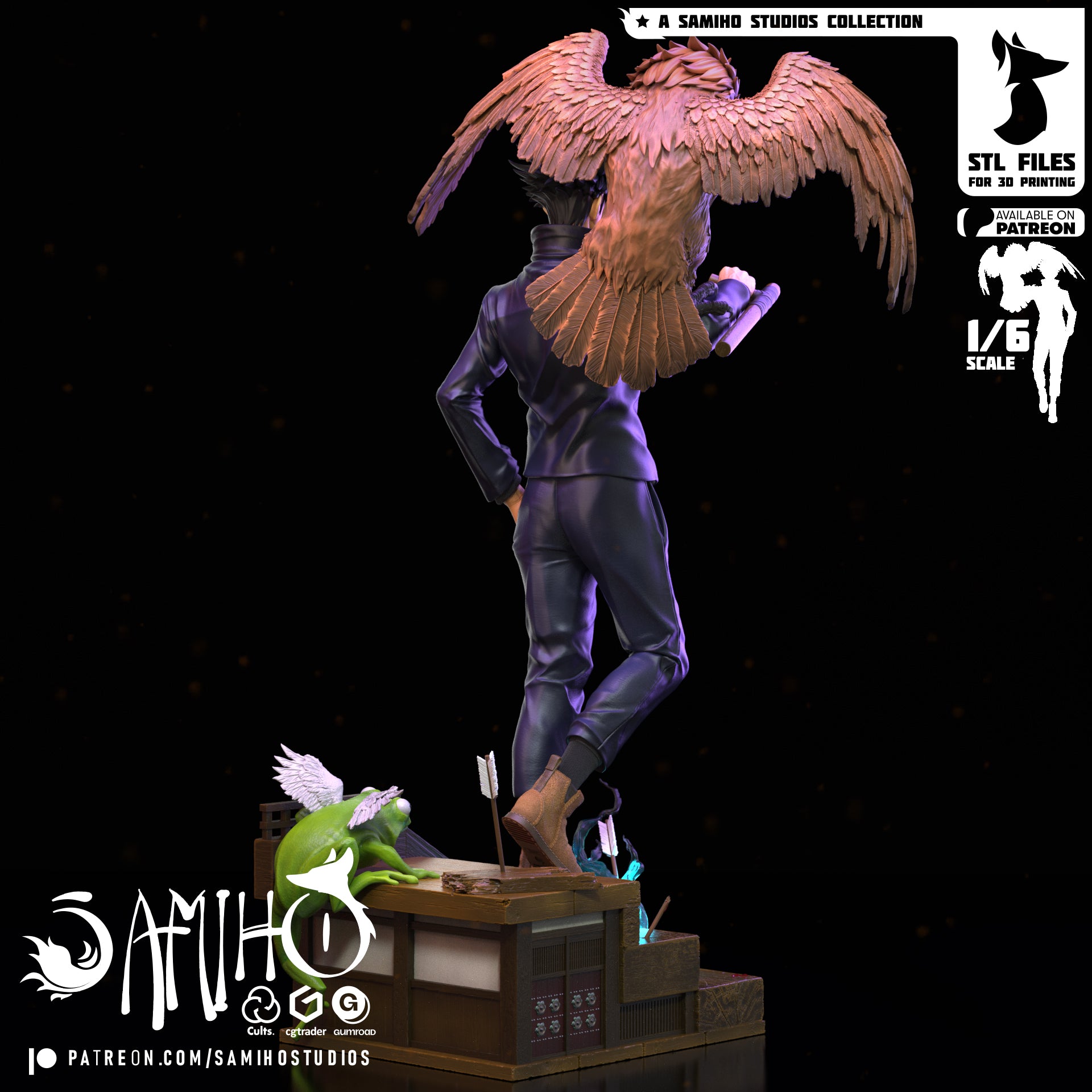 The Ten Shadows | Maximum Detailed 12K 3D printed figure