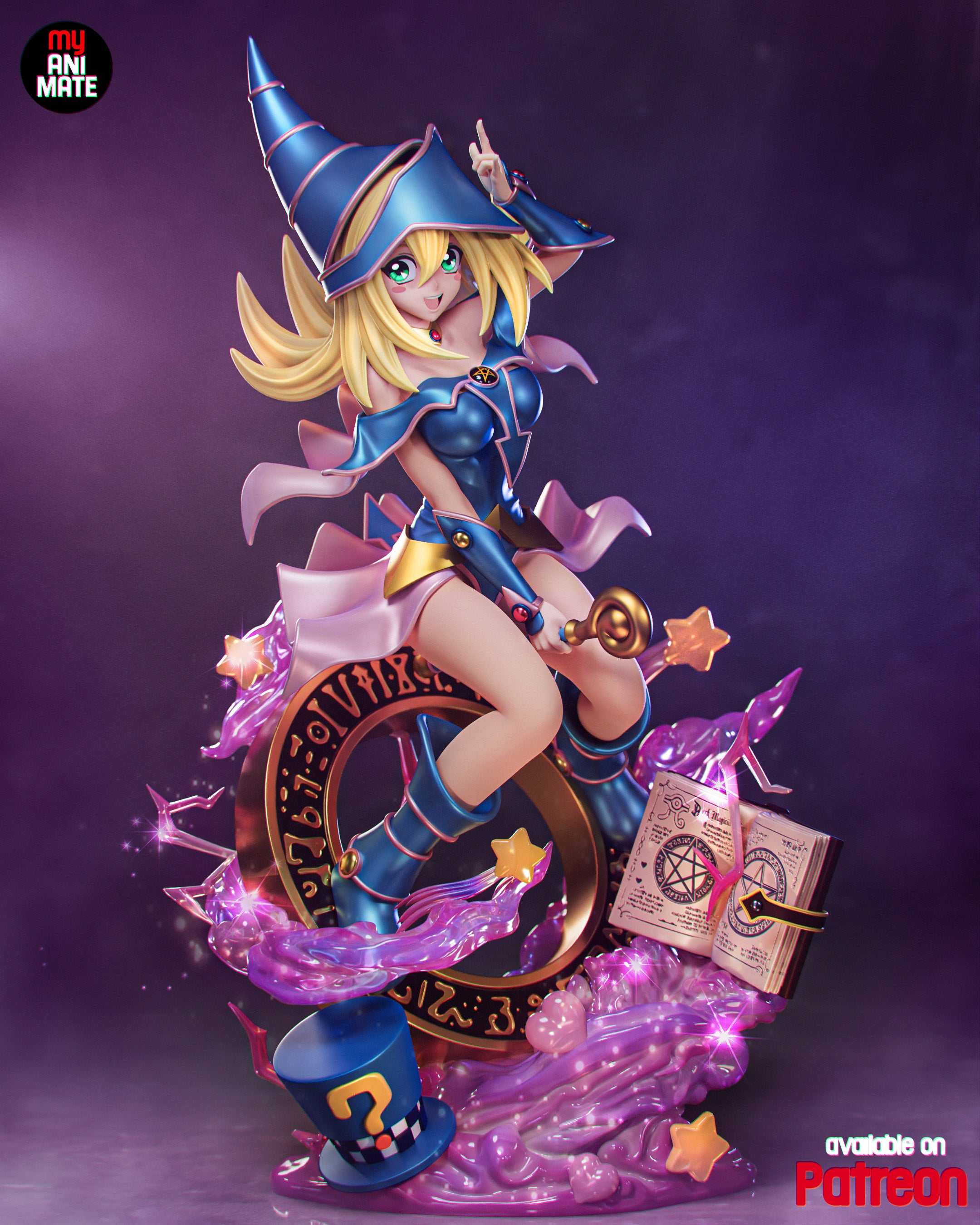 Dark Magician Girl Statue