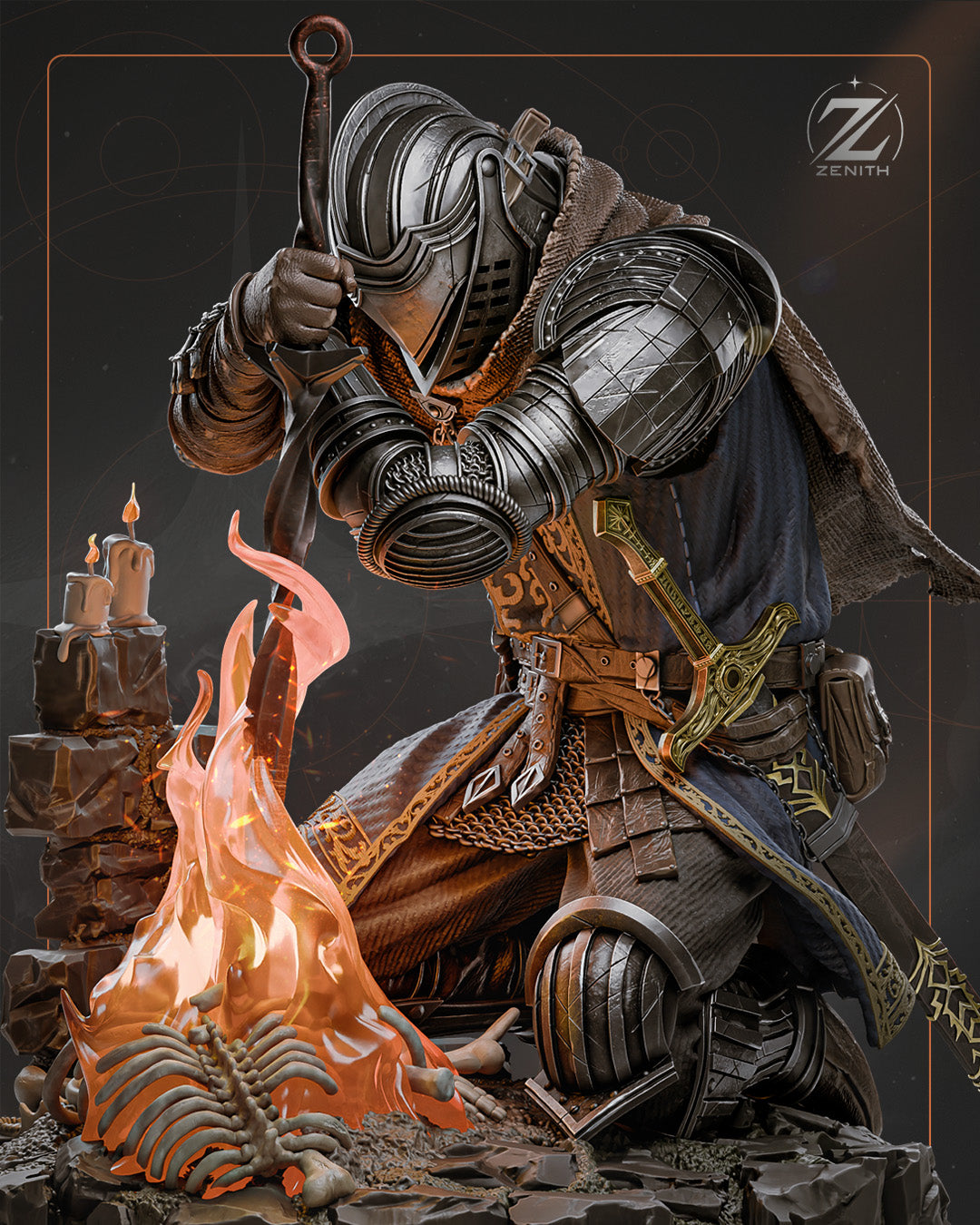The Bonfire Statue