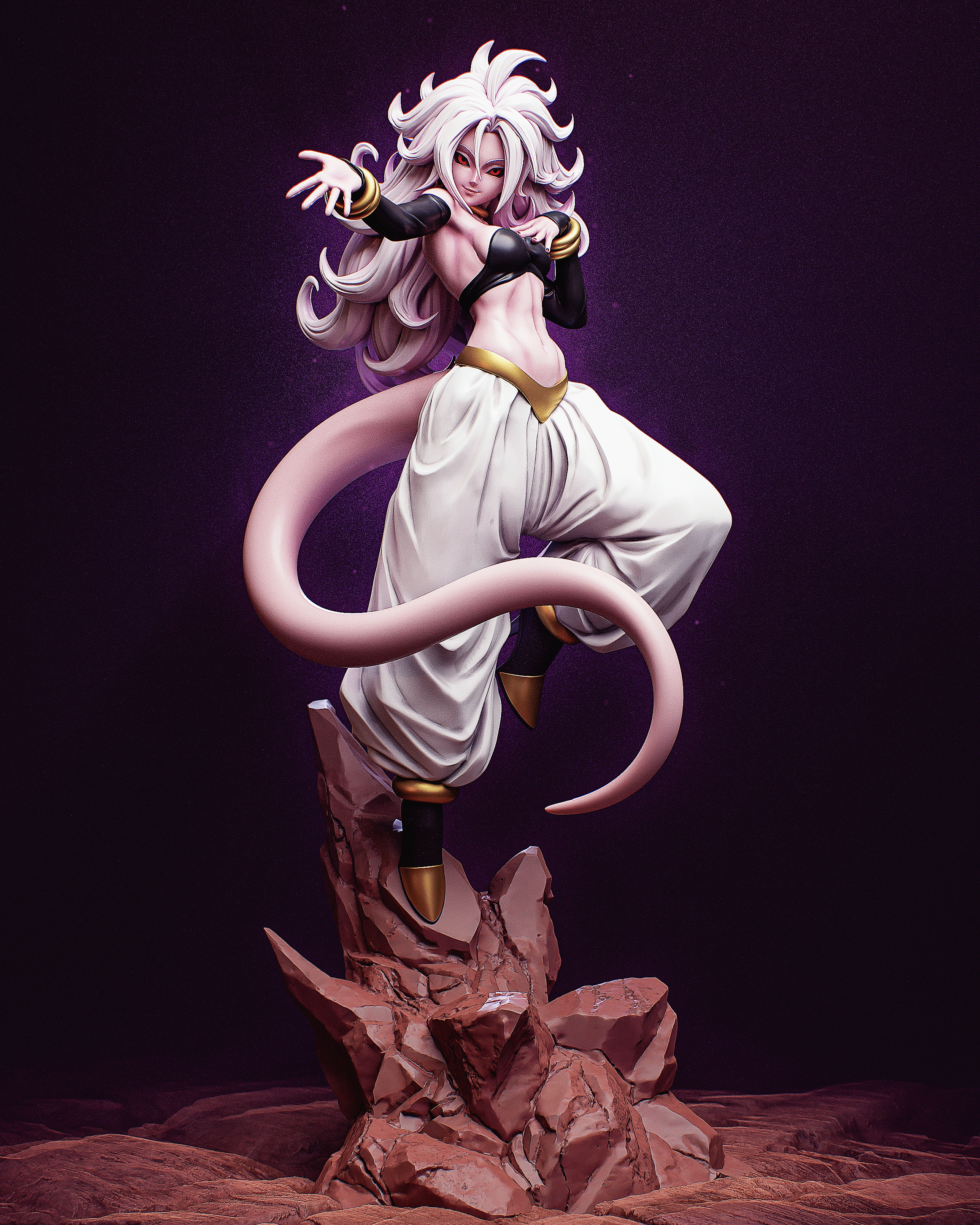 Majin 21 Statue