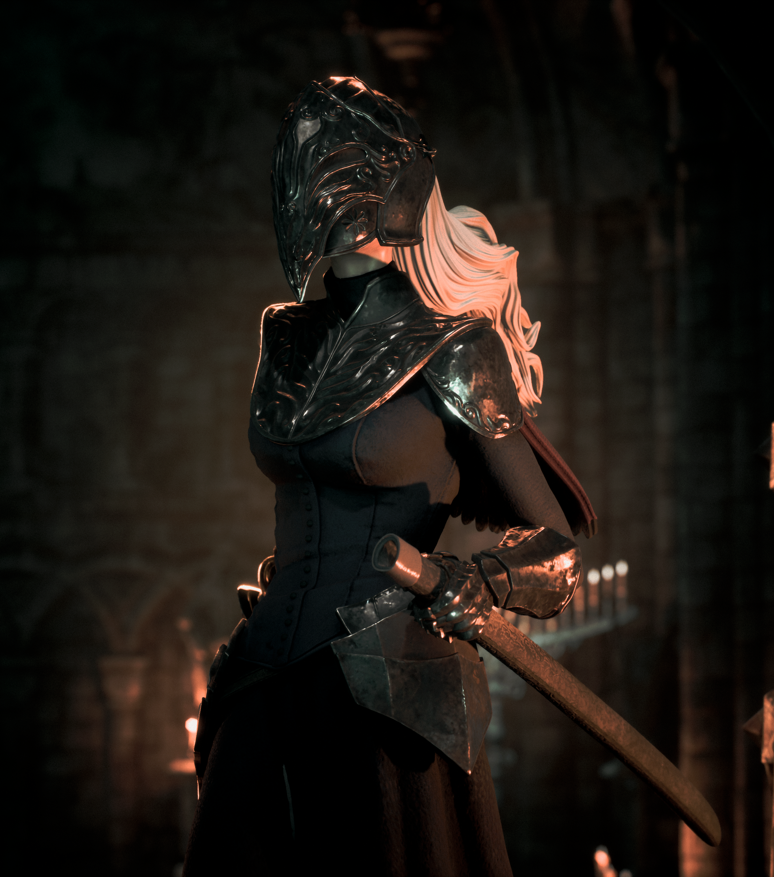 Yuria of Londor Statue