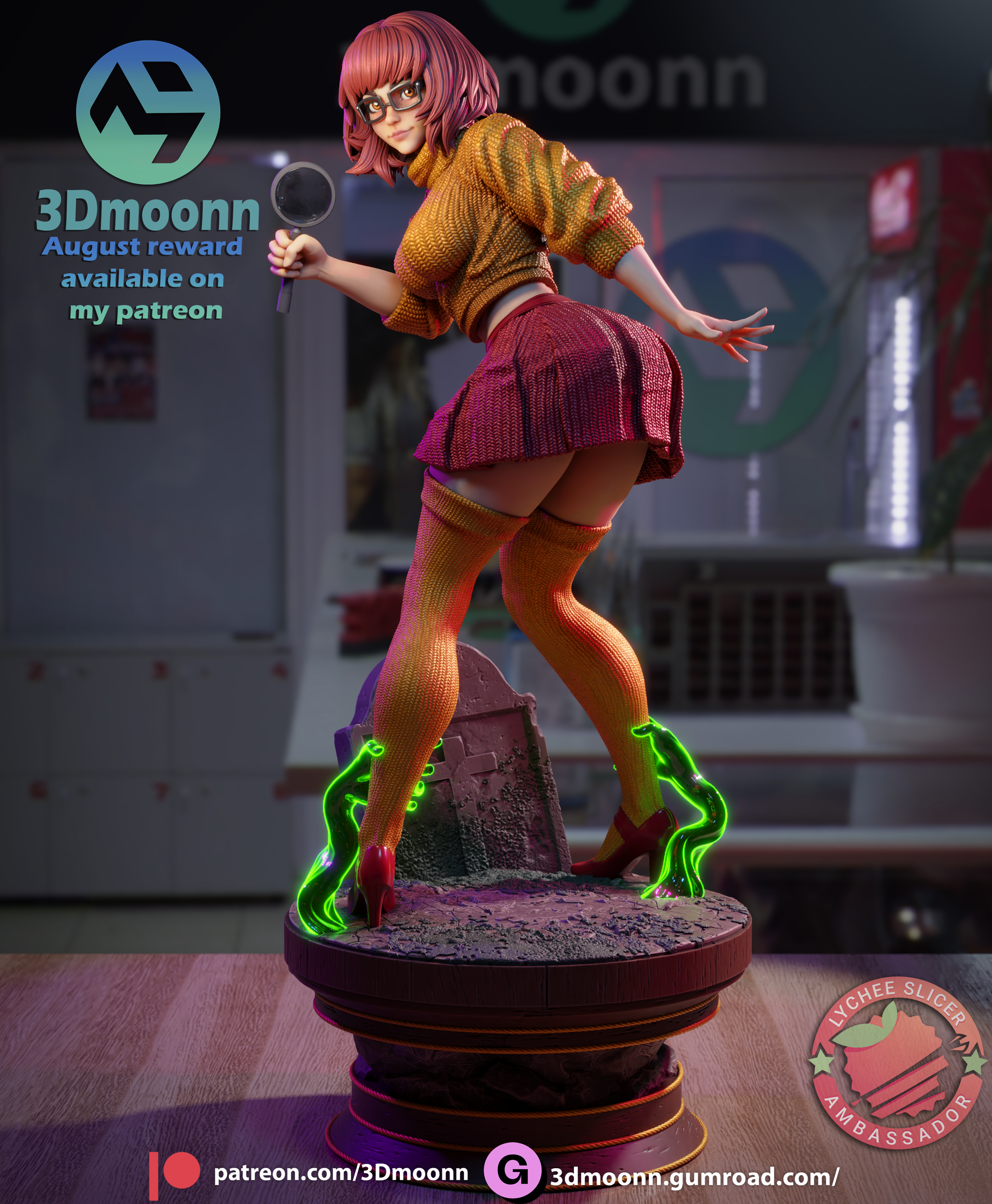 The Clue Seeker | Maximum Detailed 12K 3D printed figure