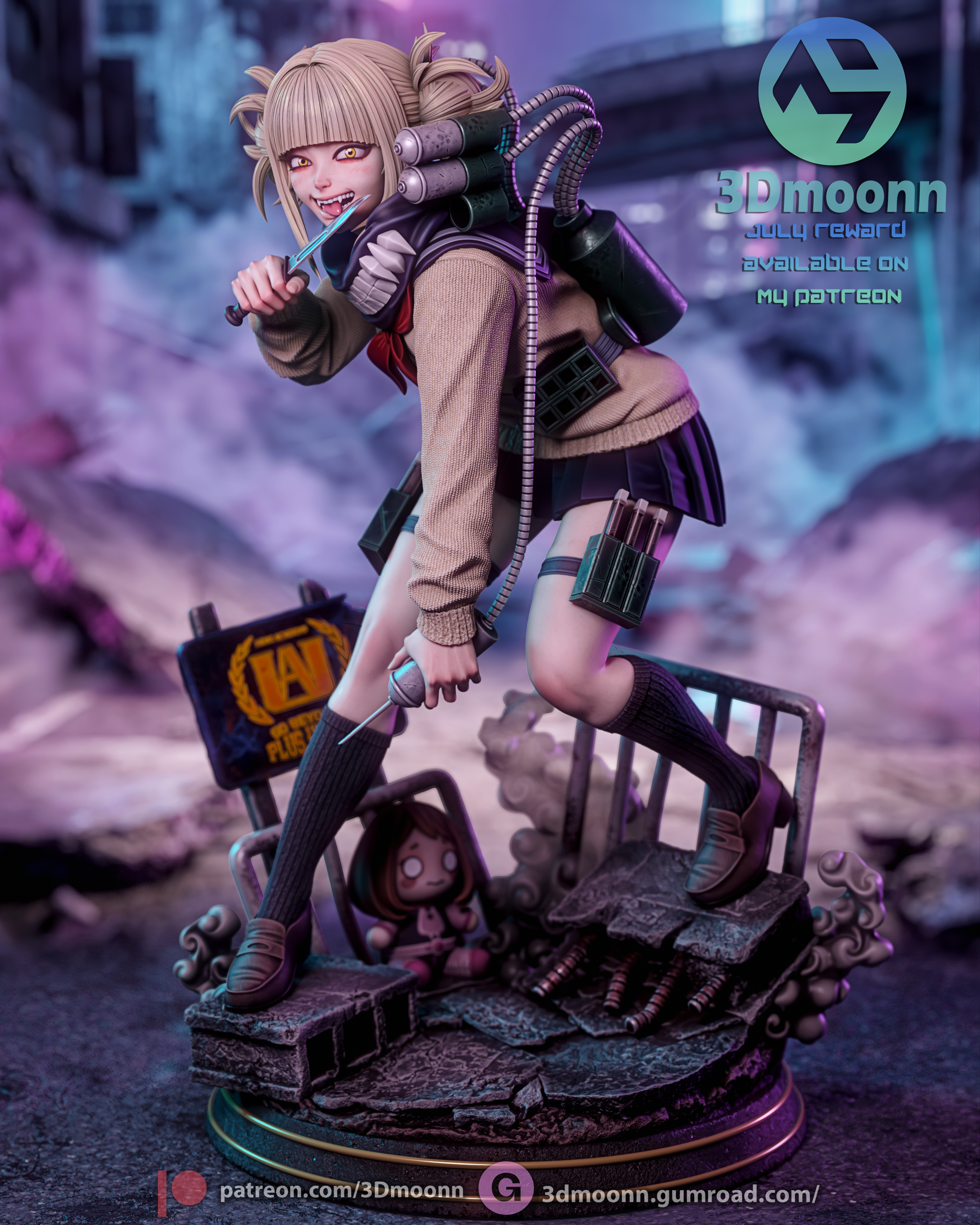 The Bloodthirsty Villain Statue