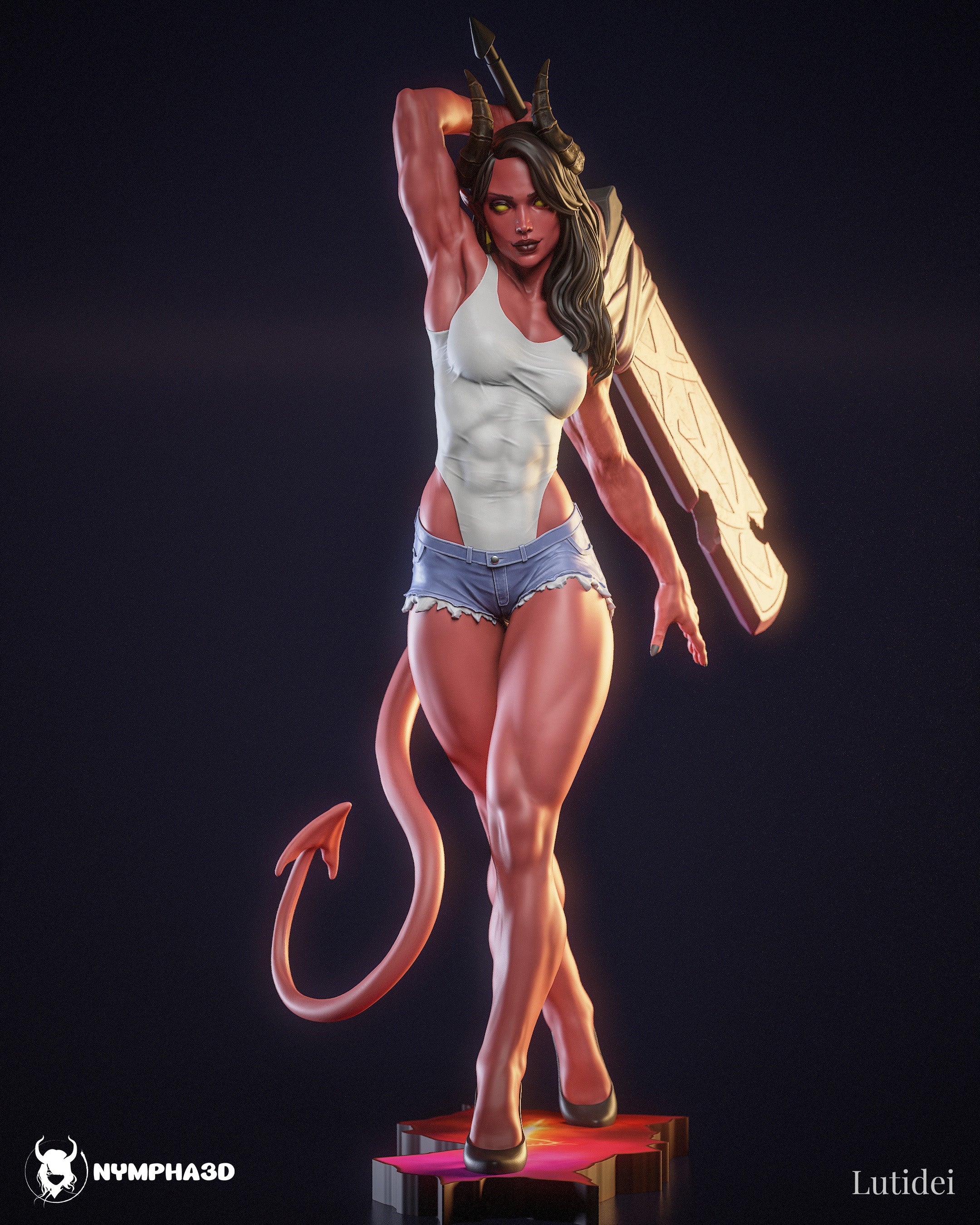 Hellwalk Empress Statue