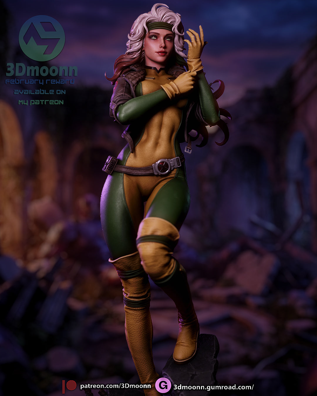 The Power-Drainer Statue
