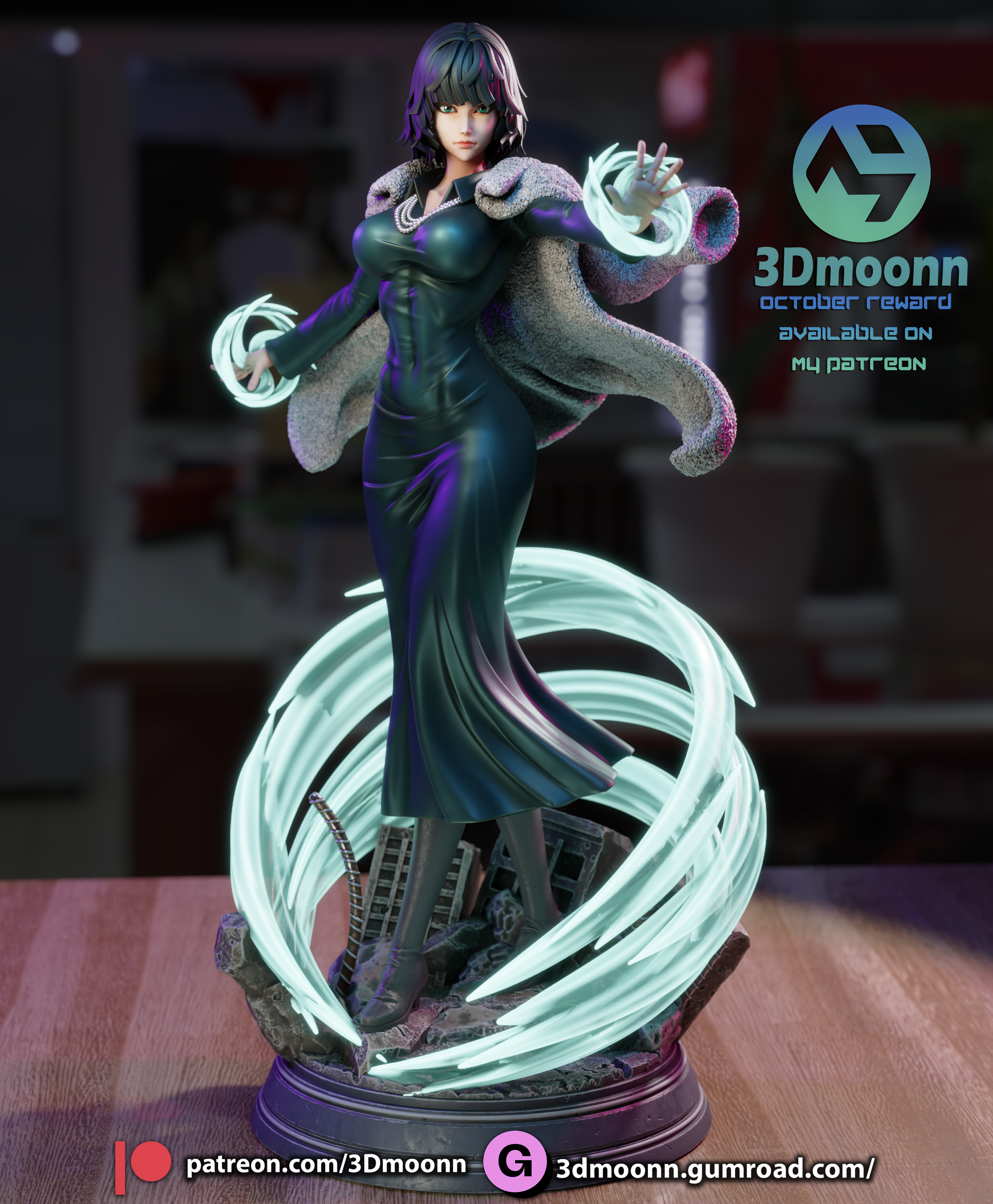 Blizzard of Hell | Maximum Detailed 12K 3D printed figure