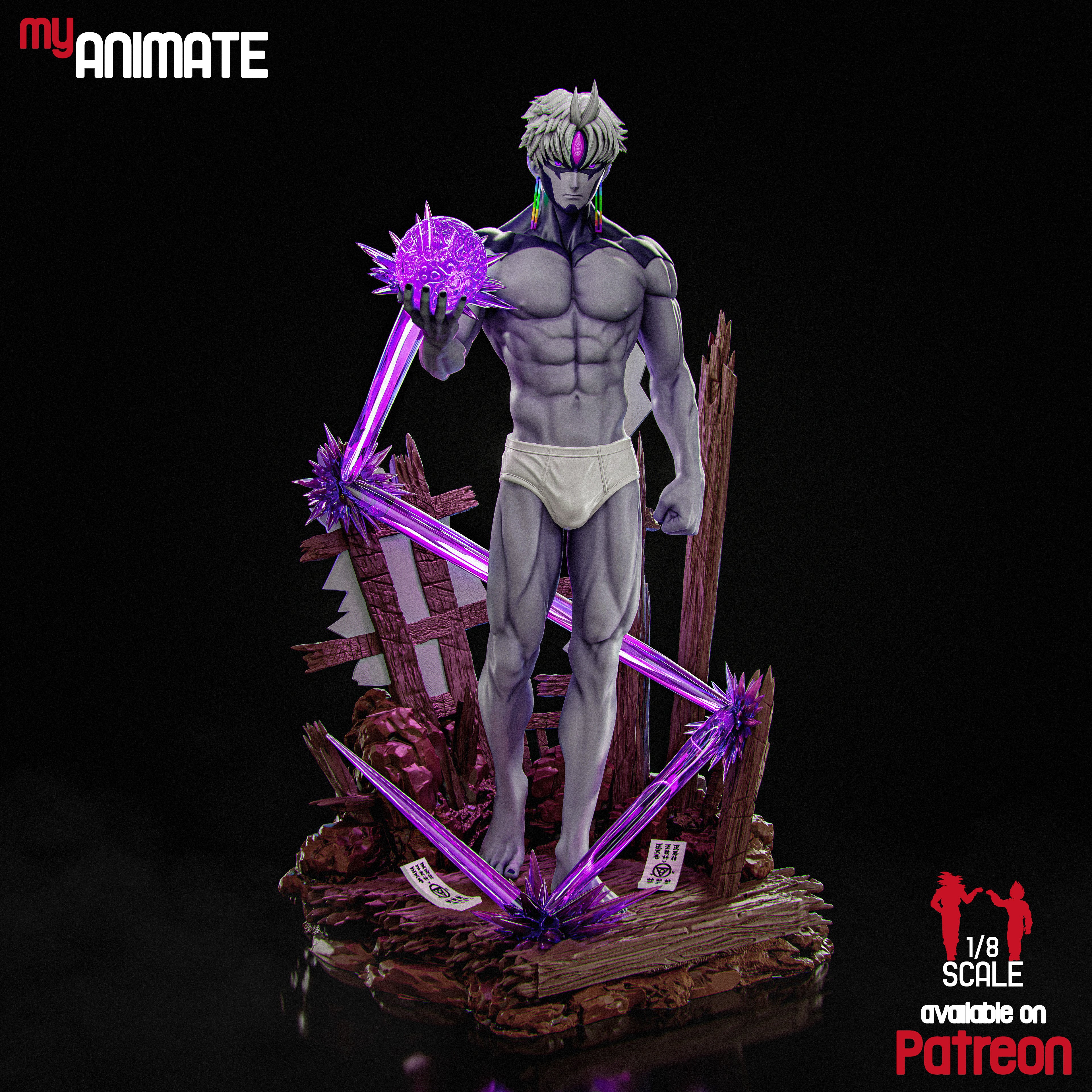 The Evil Eye | Maximum Detailed 12K 3D Printed Figure