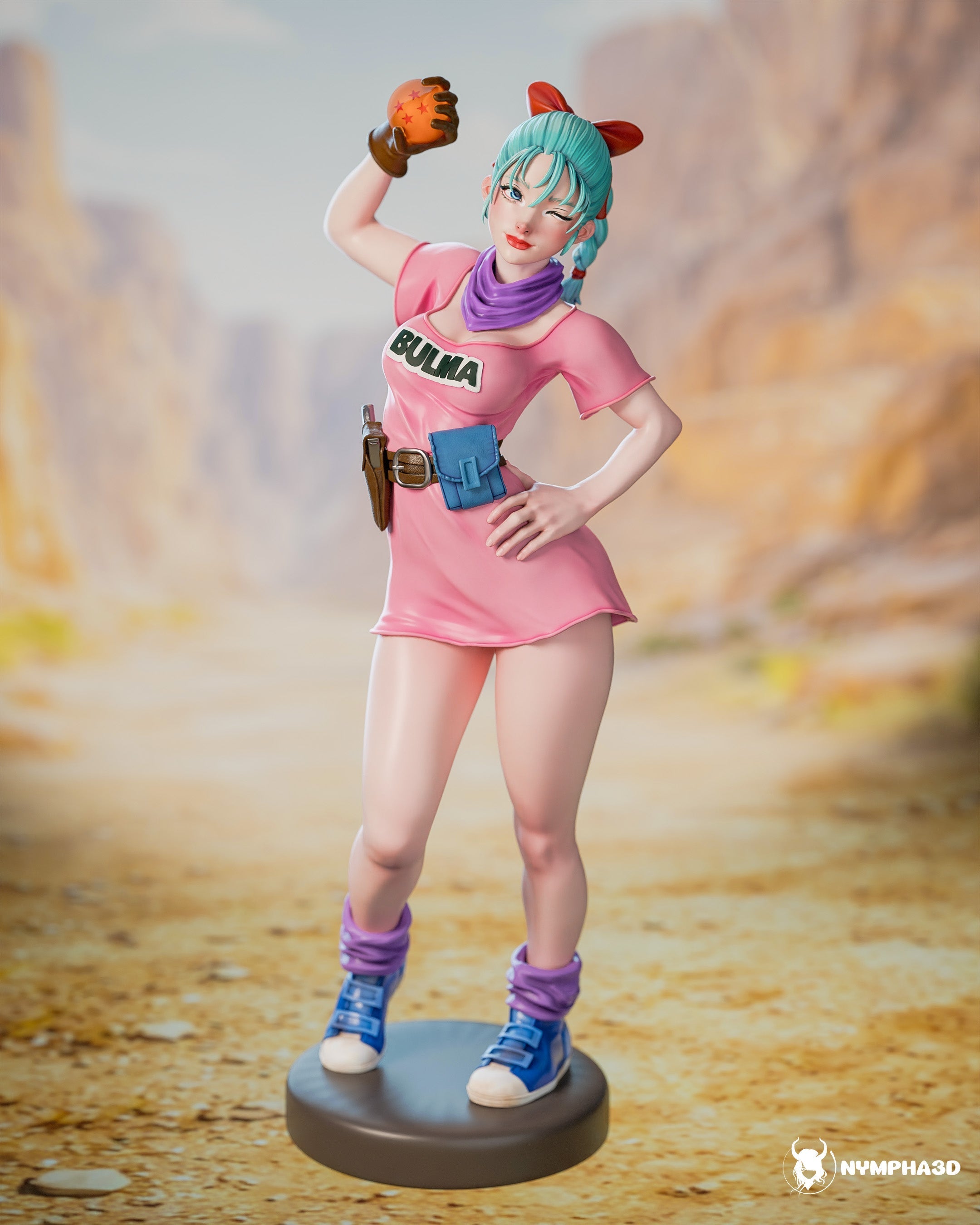 The Capsule Genius Statue