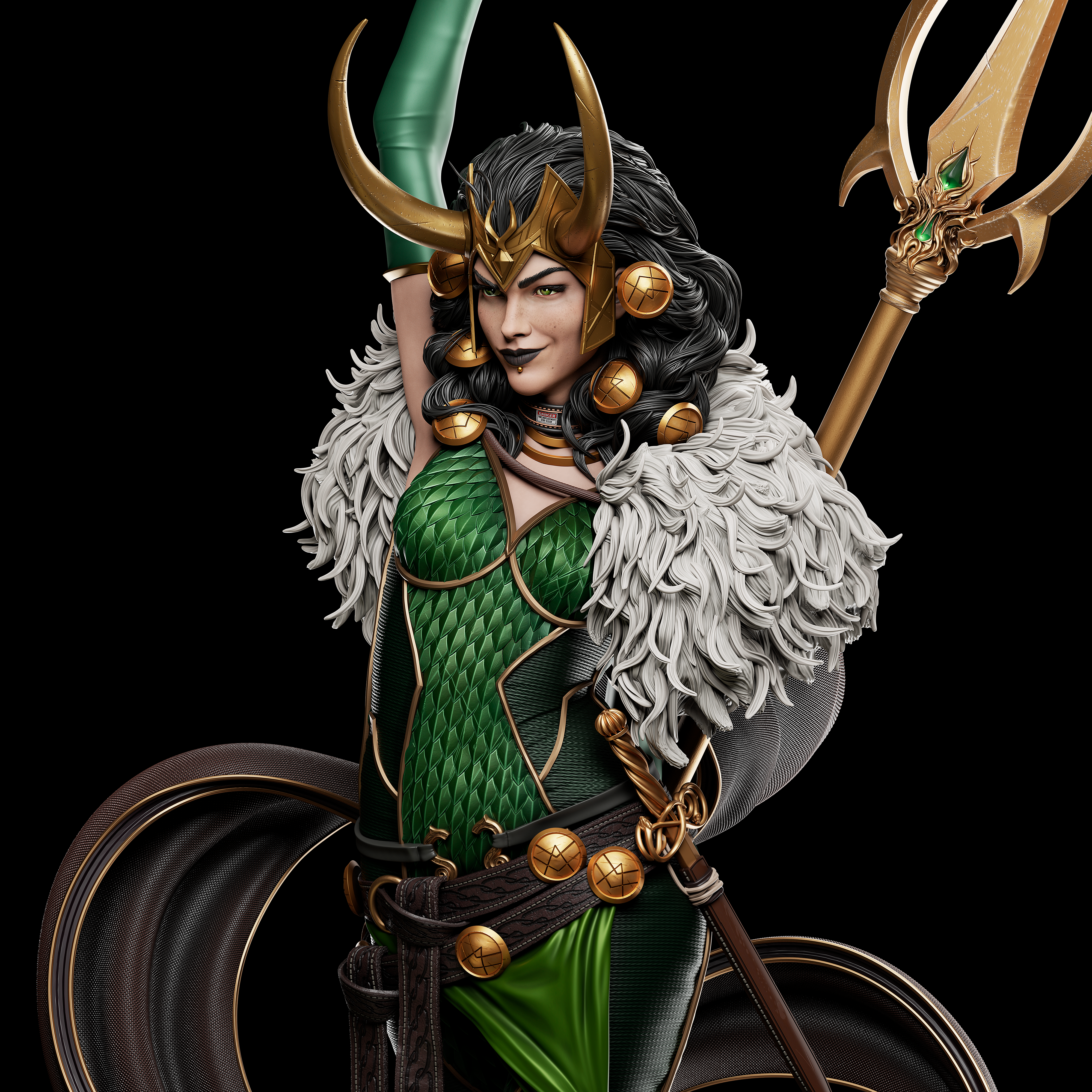 Goddess of Mischief Statue