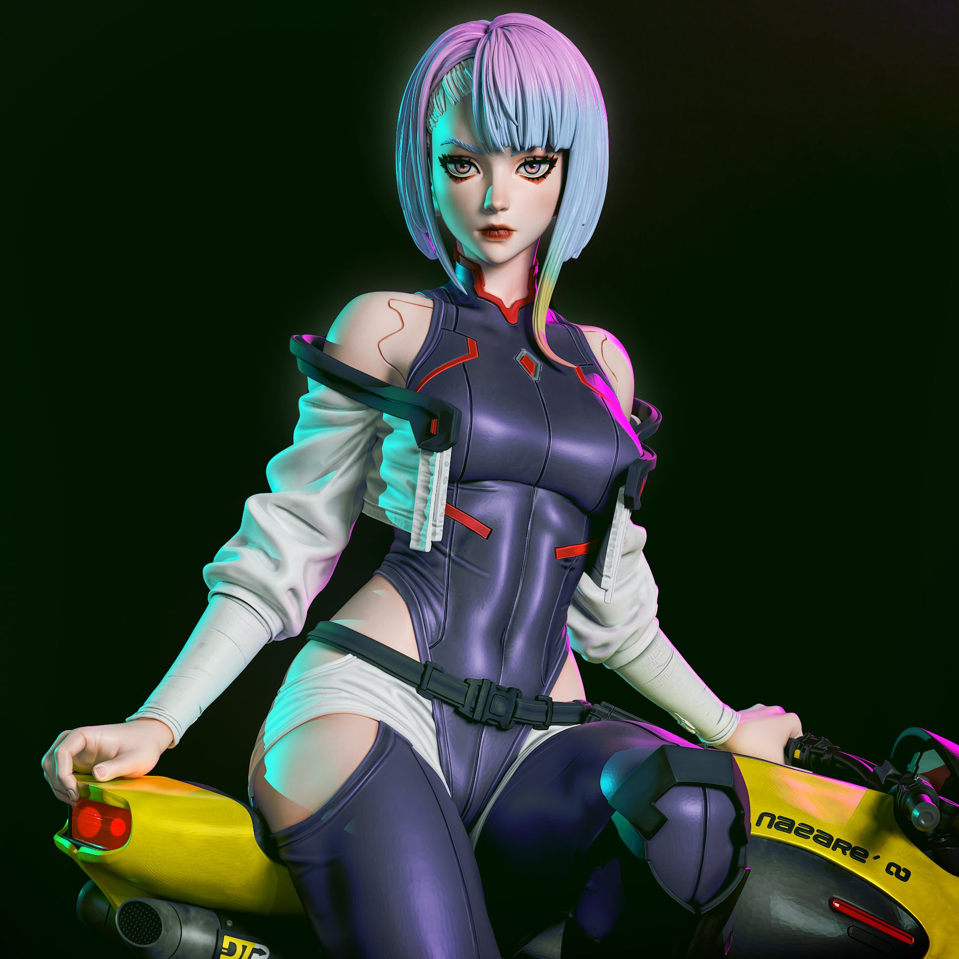 The Netrunner Statue