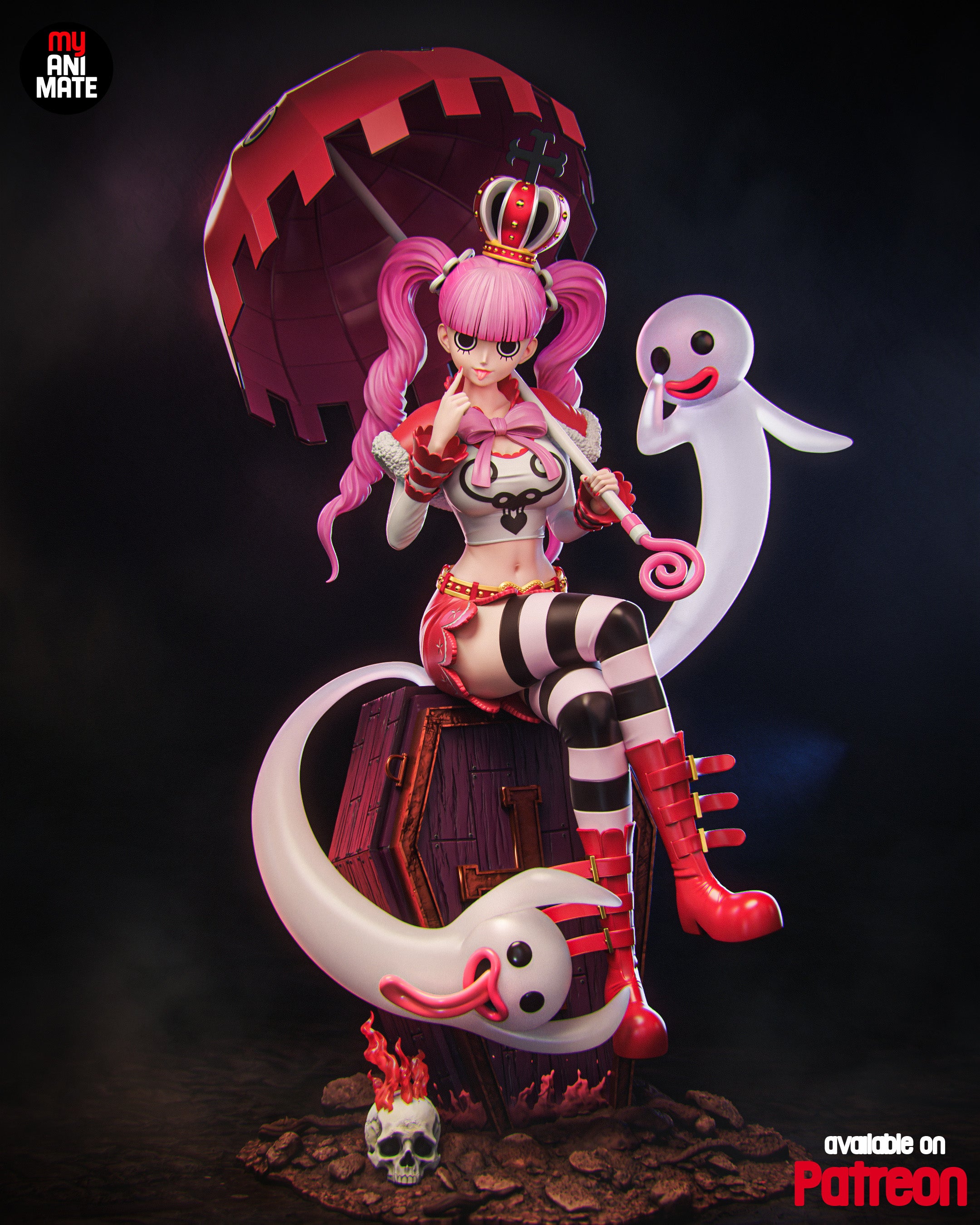 The Hollow-Hollow Girl Statue