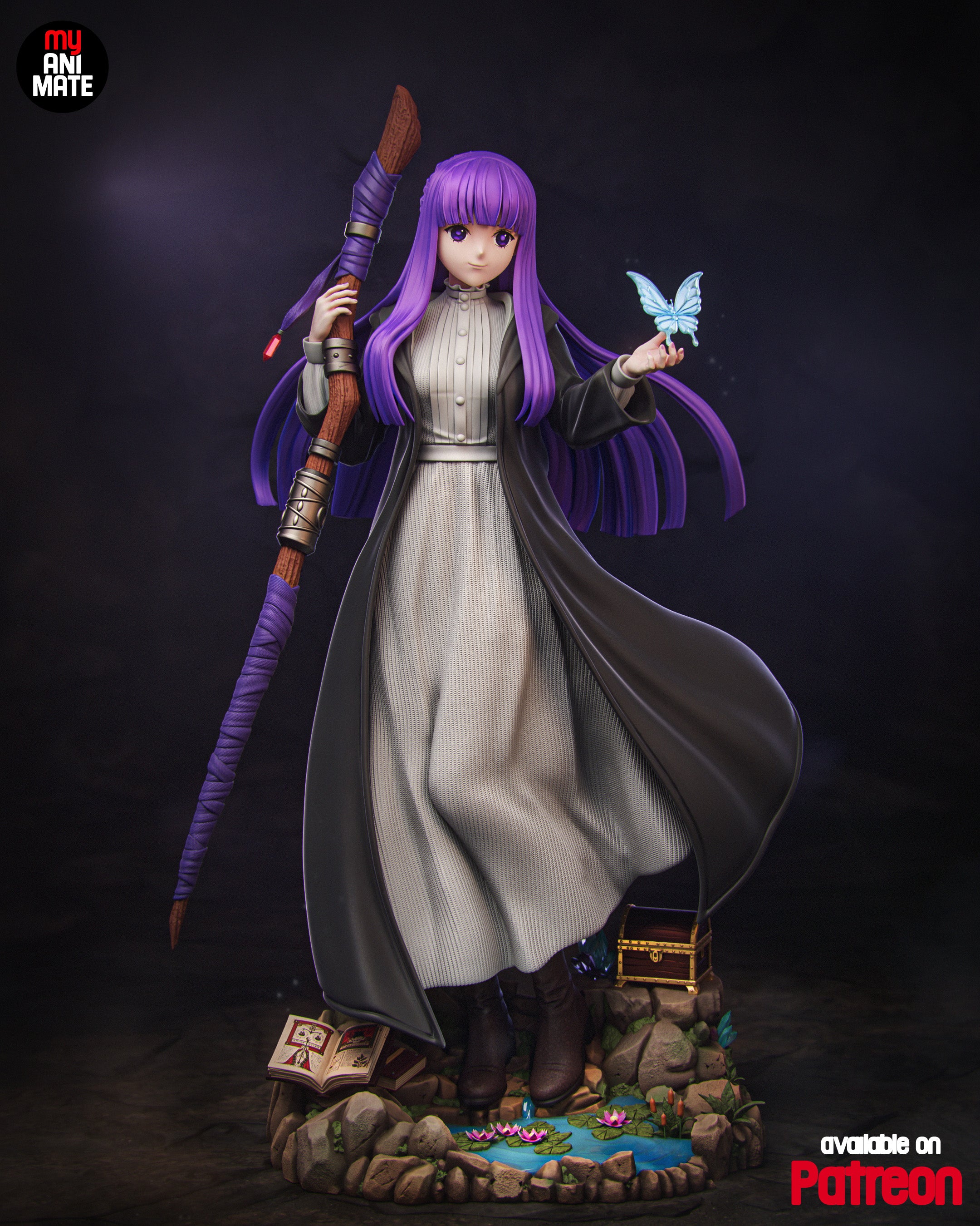 The Young Mage Statue