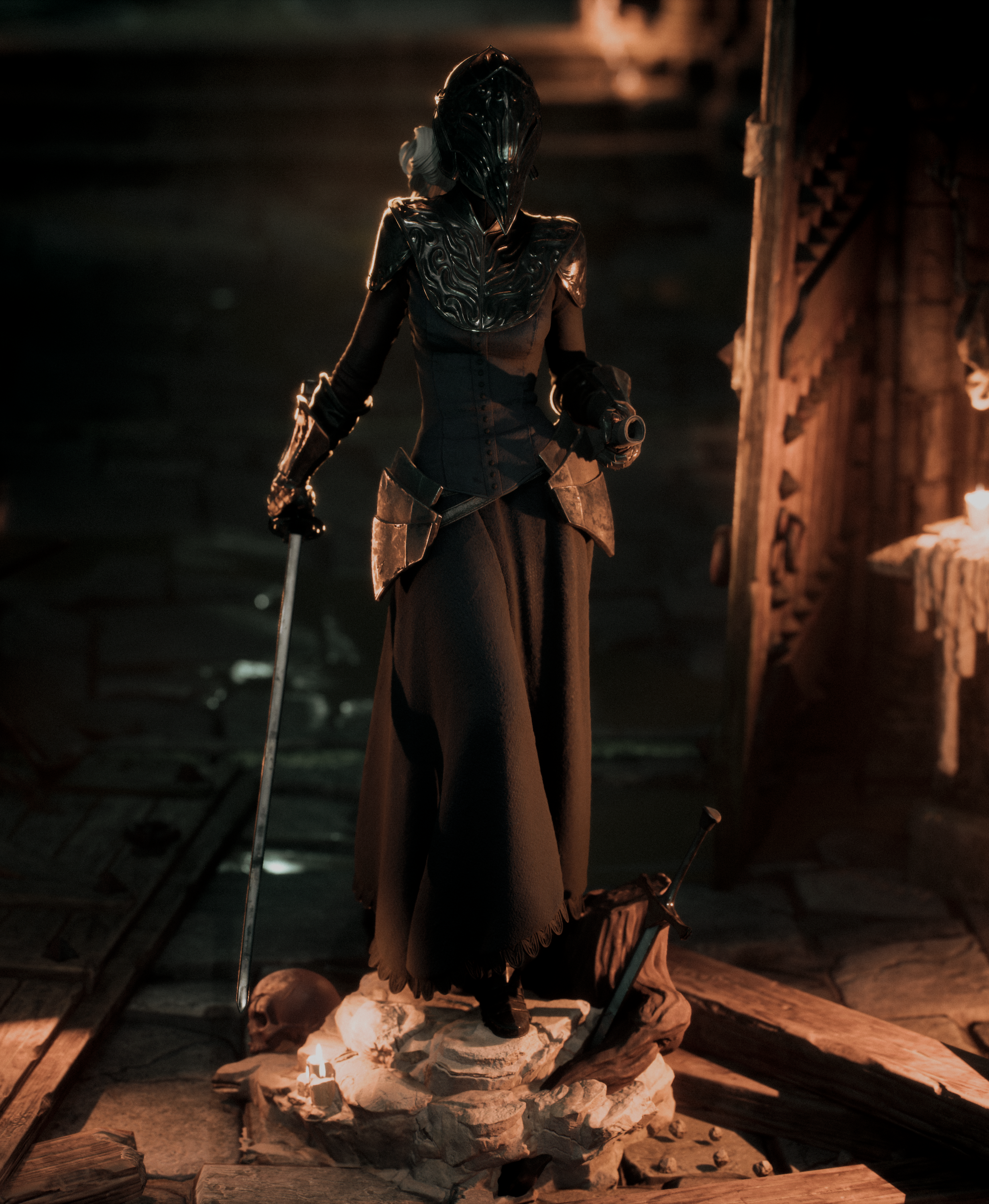 Yuria of Londor Statue
