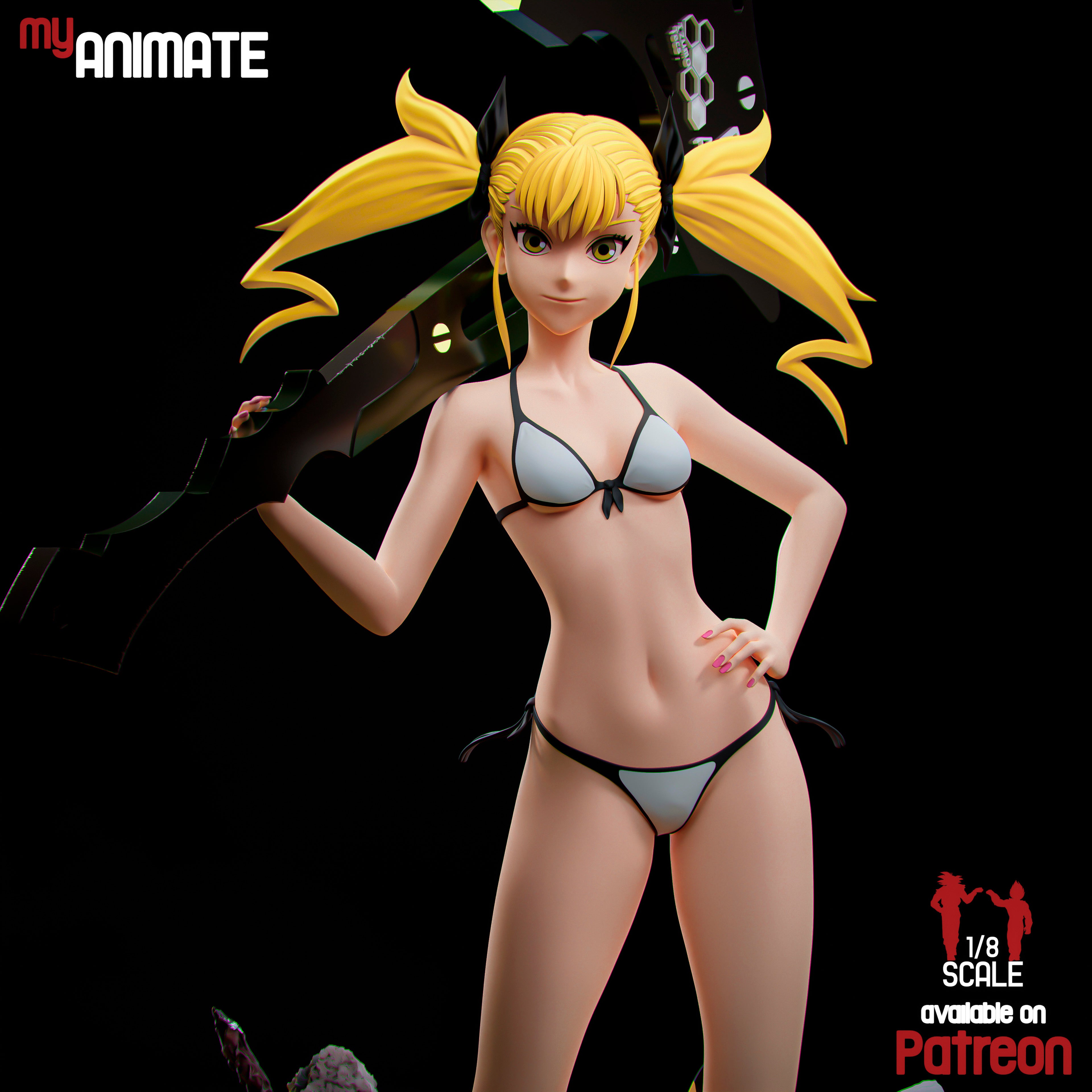 The Winged Prodigy | Maximum Detailed 12K 3D Printed Figure