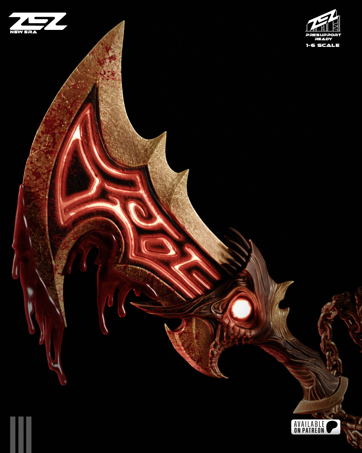 The Ashen Berserker Statue