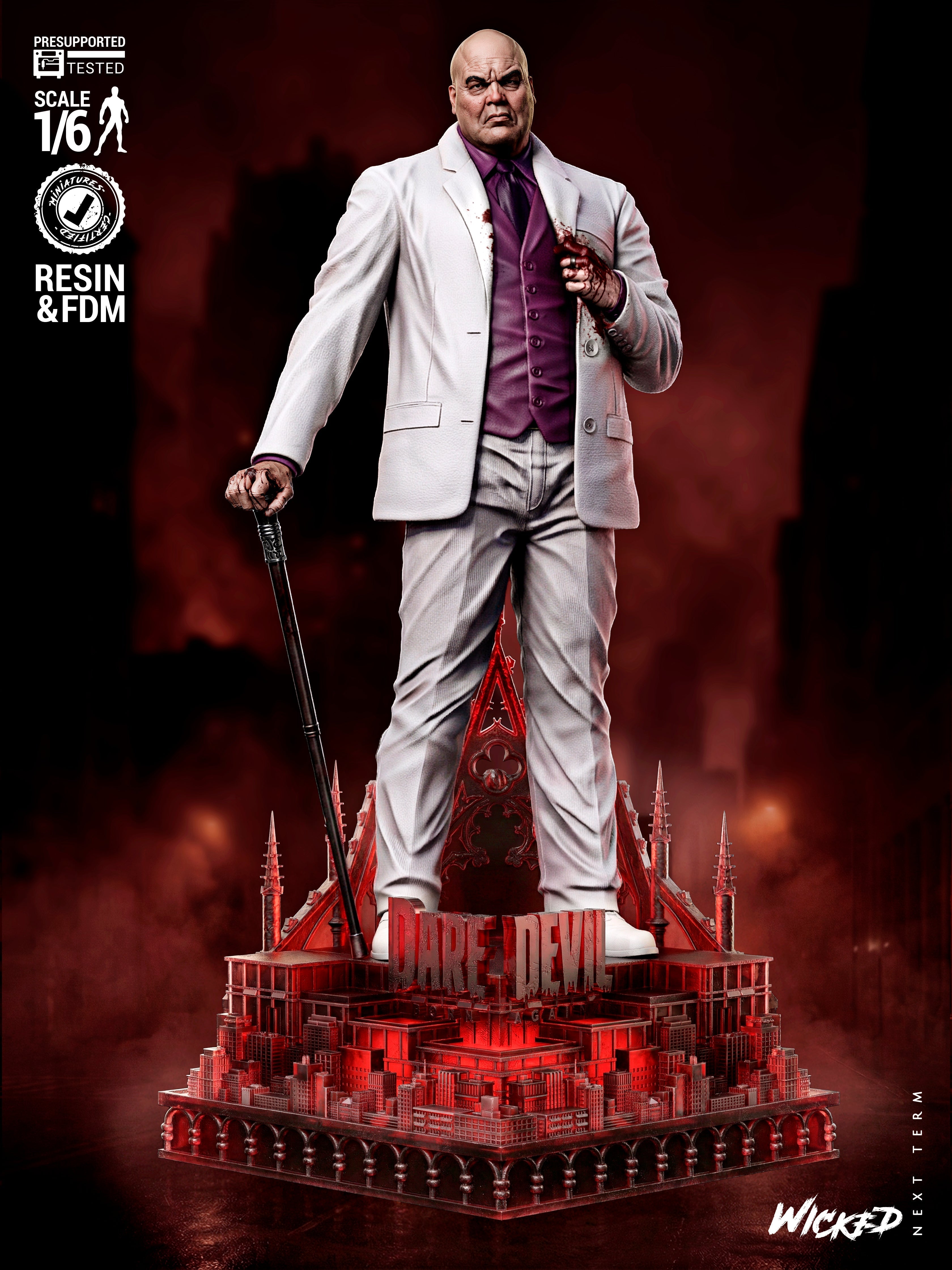 The Kingpin Statue