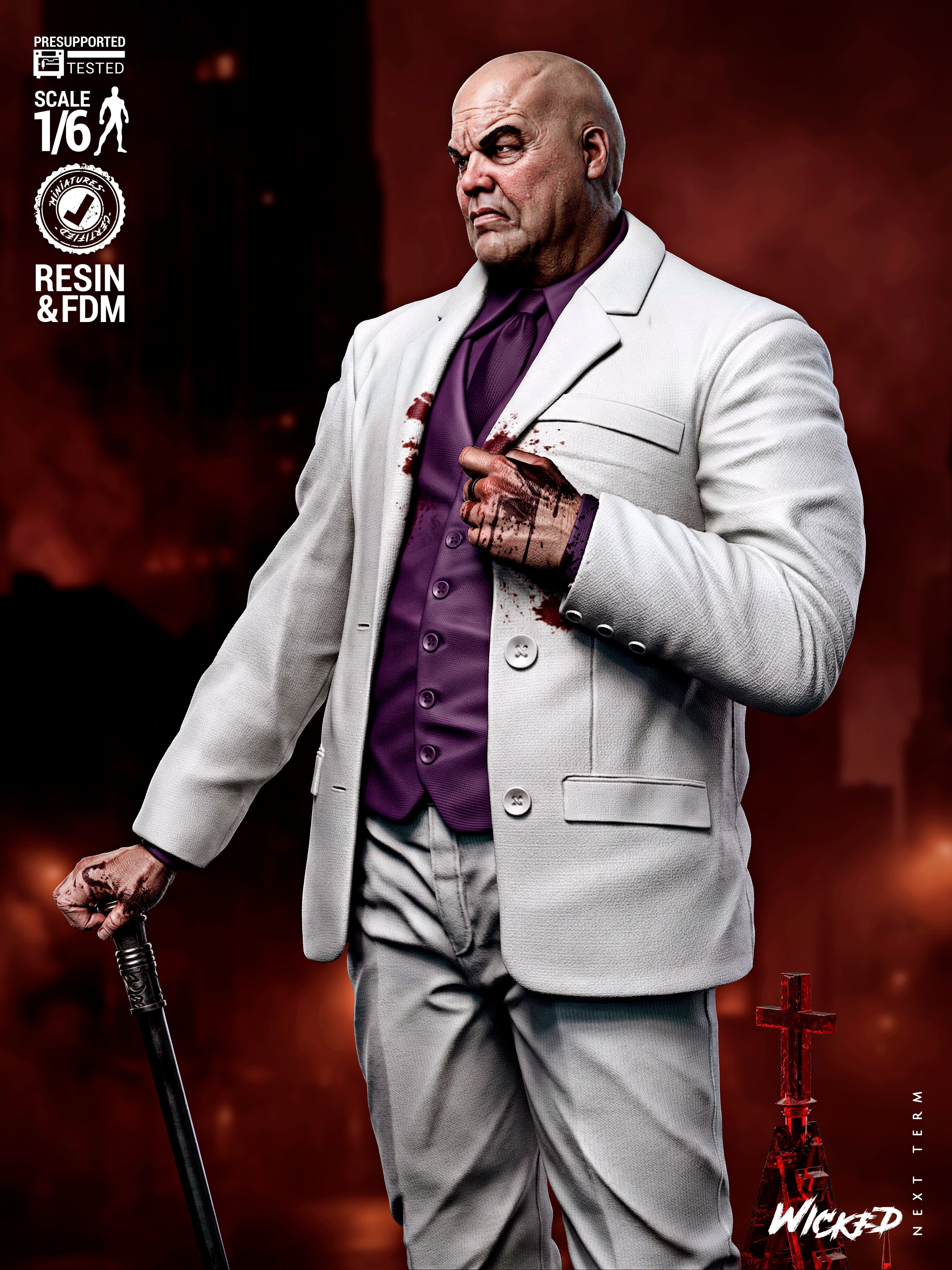 The Kingpin Statue