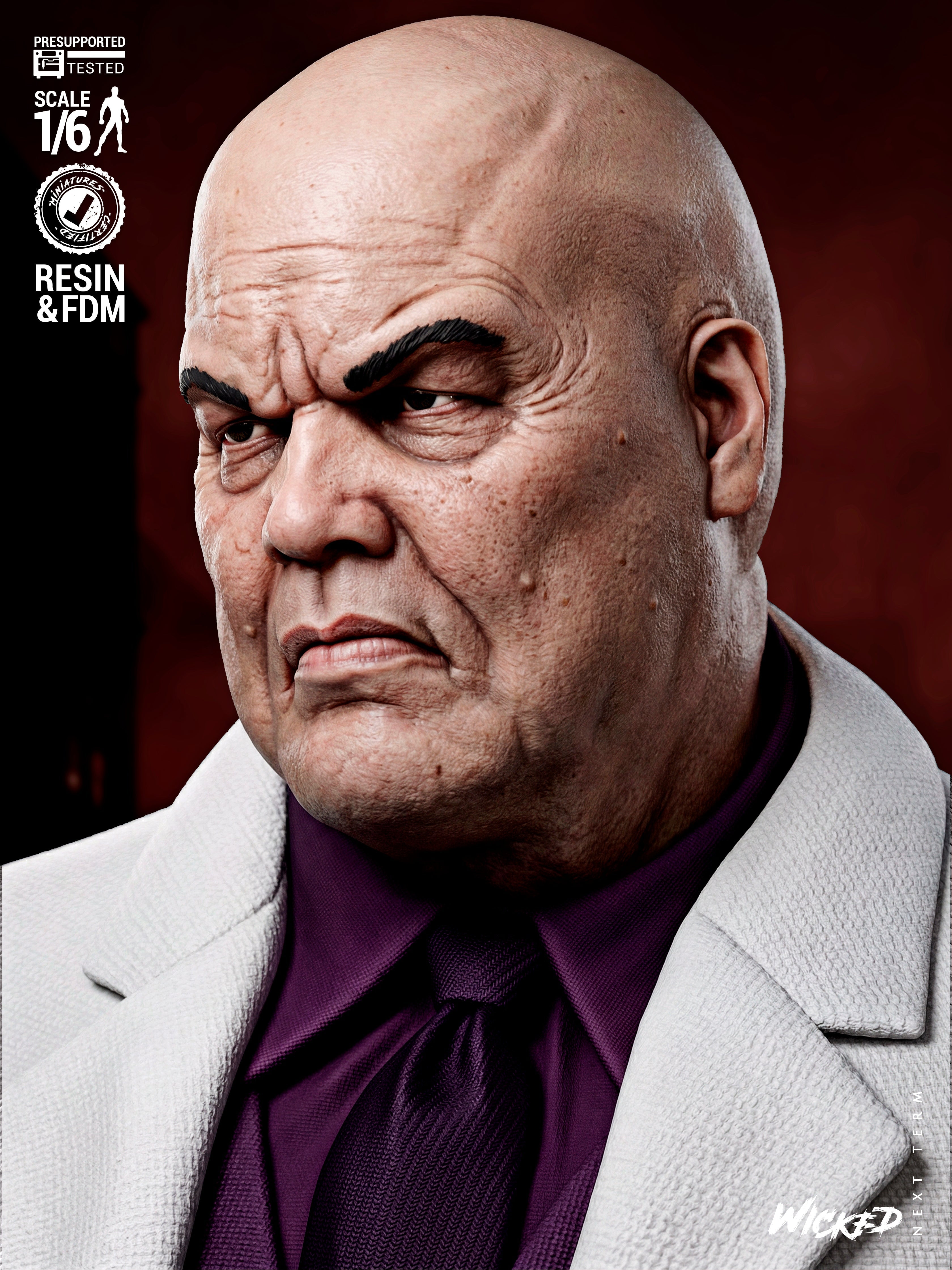 The Kingpin Statue