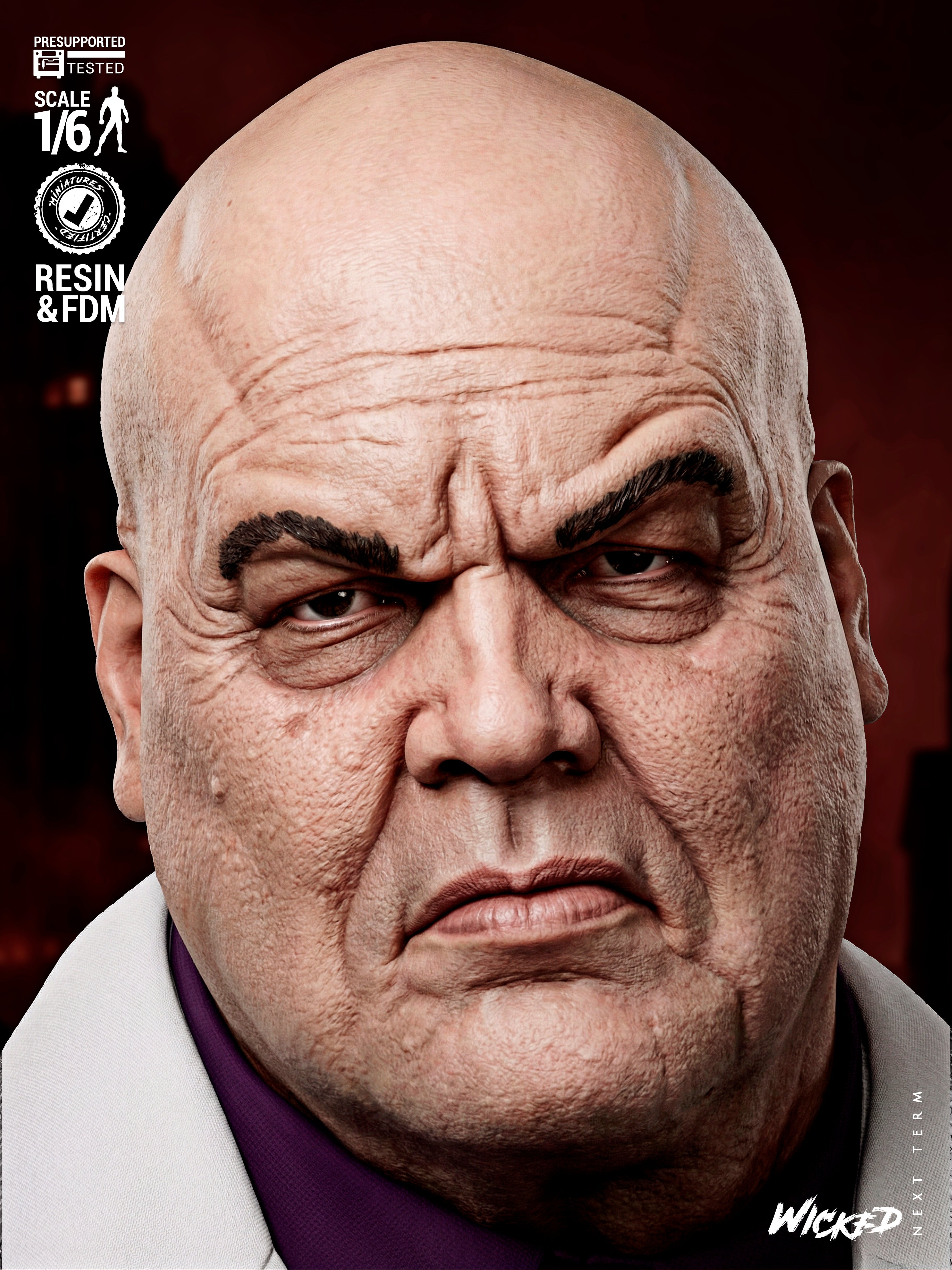 The Kingpin Statue