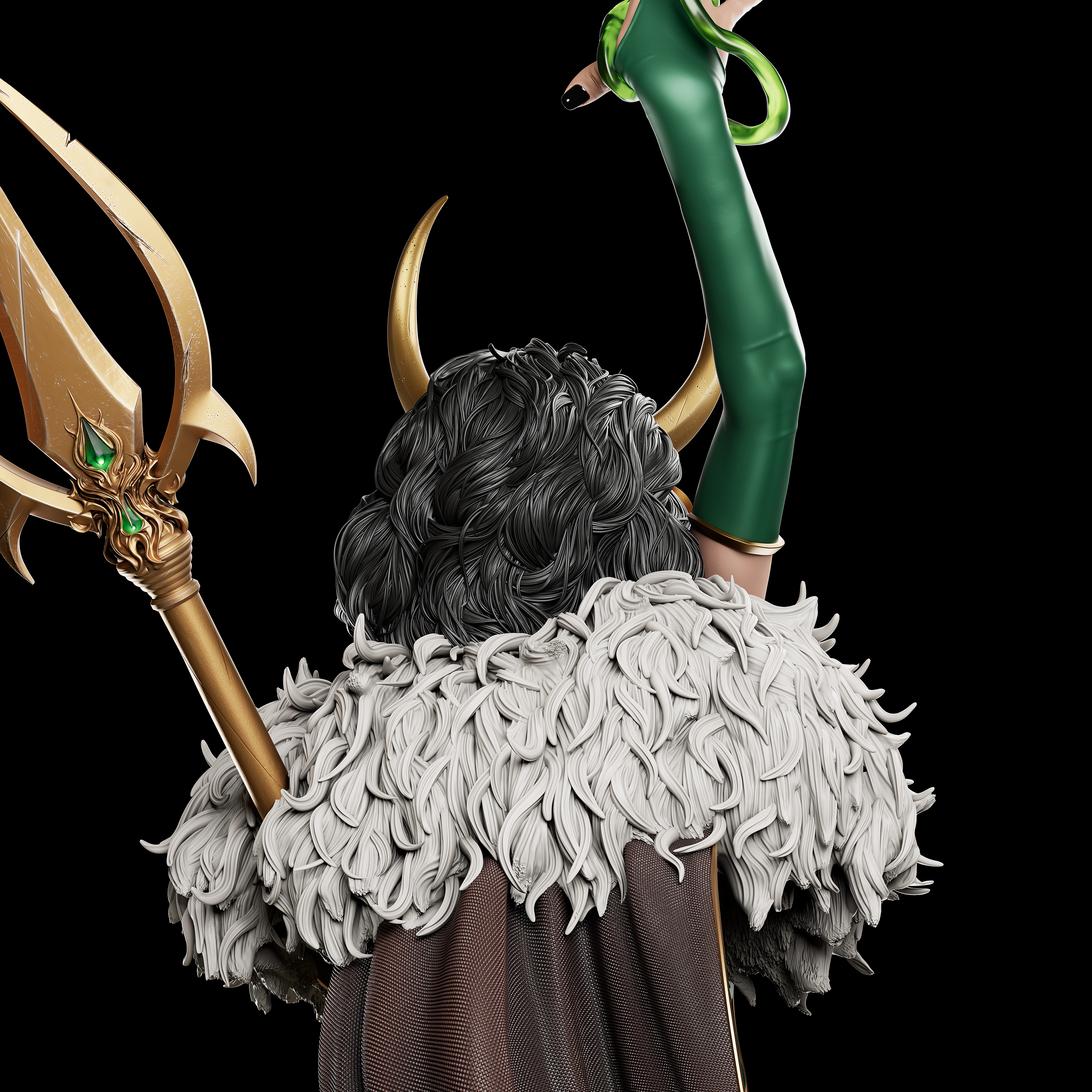 Goddess of Mischief Statue