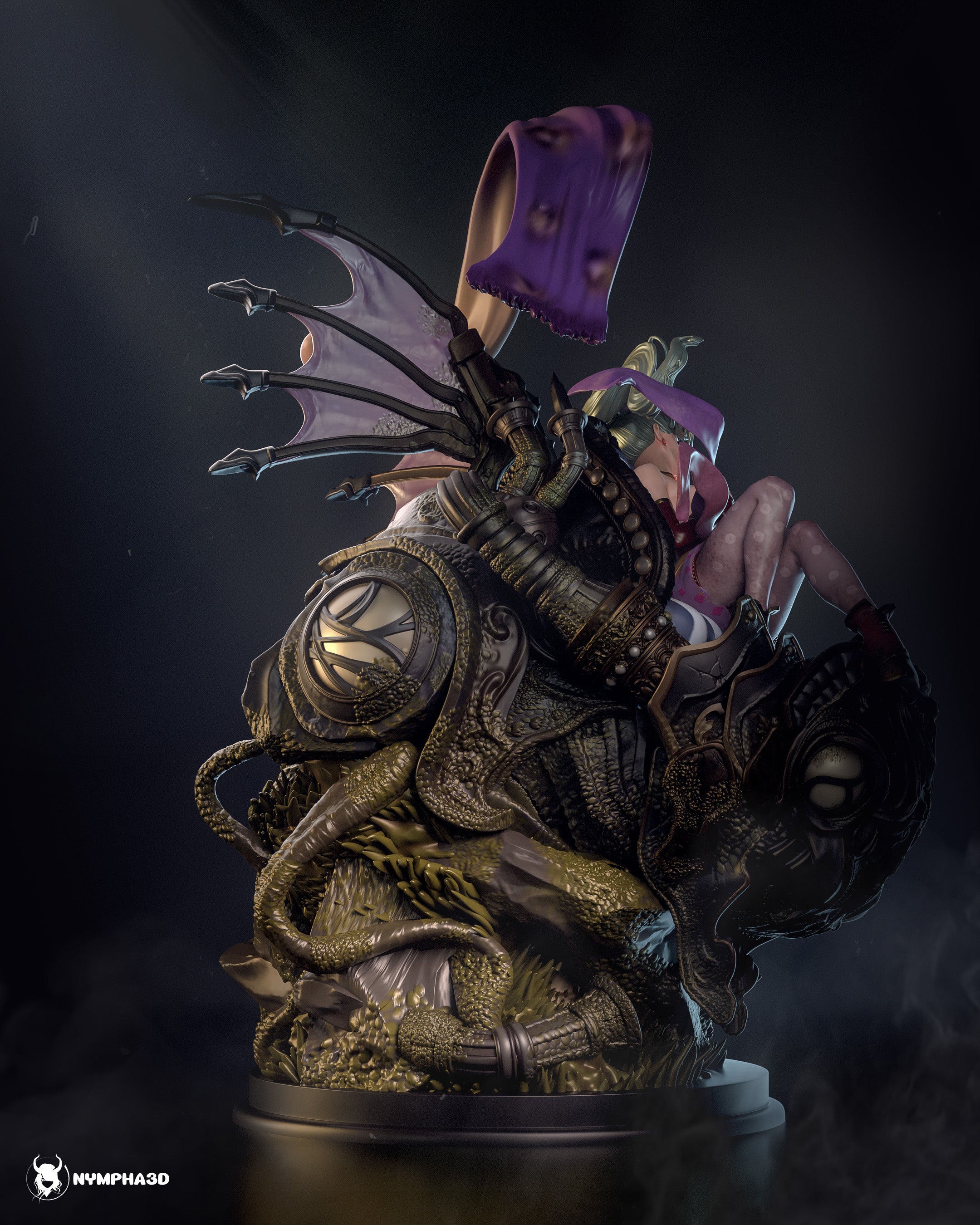 The Sleeping Esper | Maximum Detailed 12K 3D printed figure