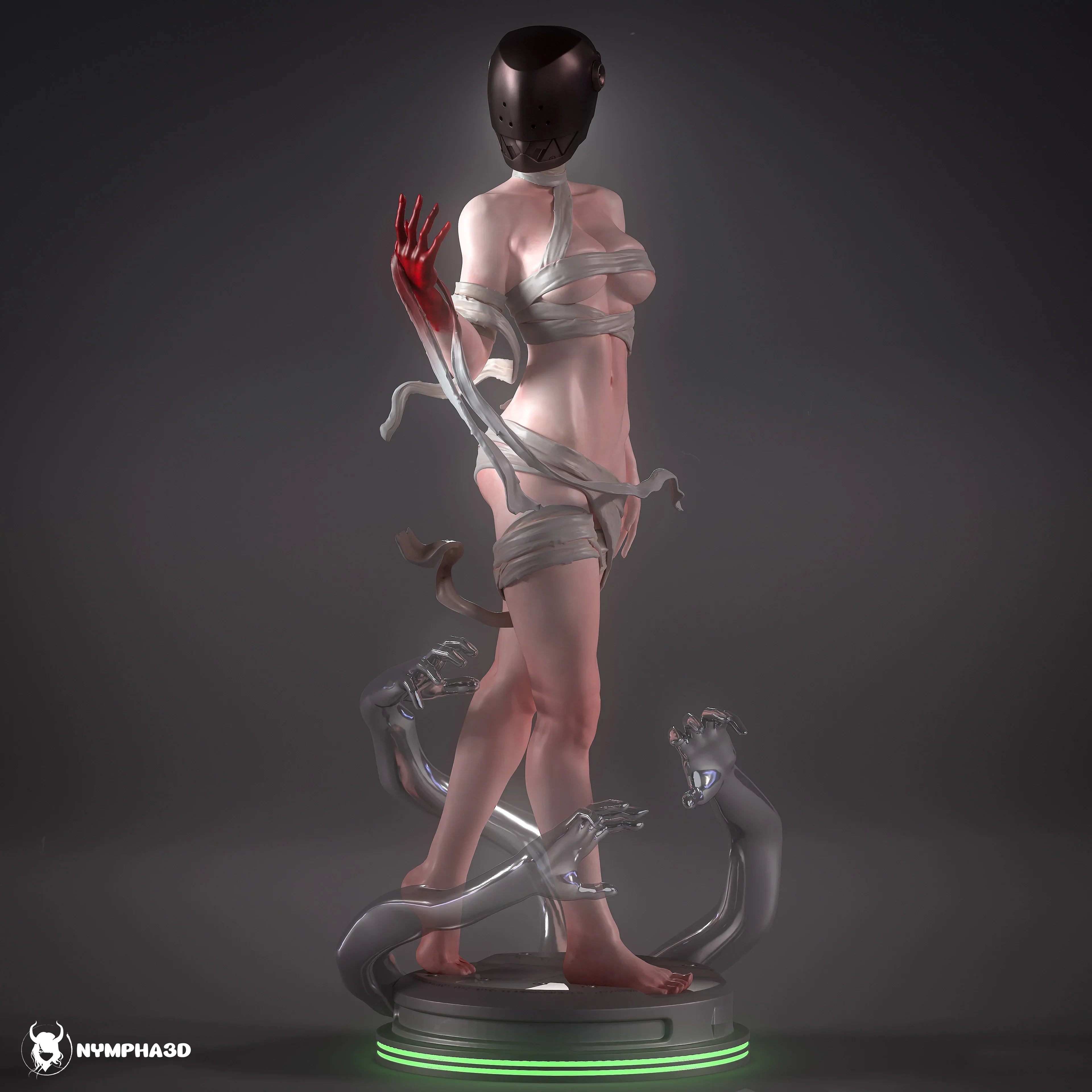 The Vector Queen Statue