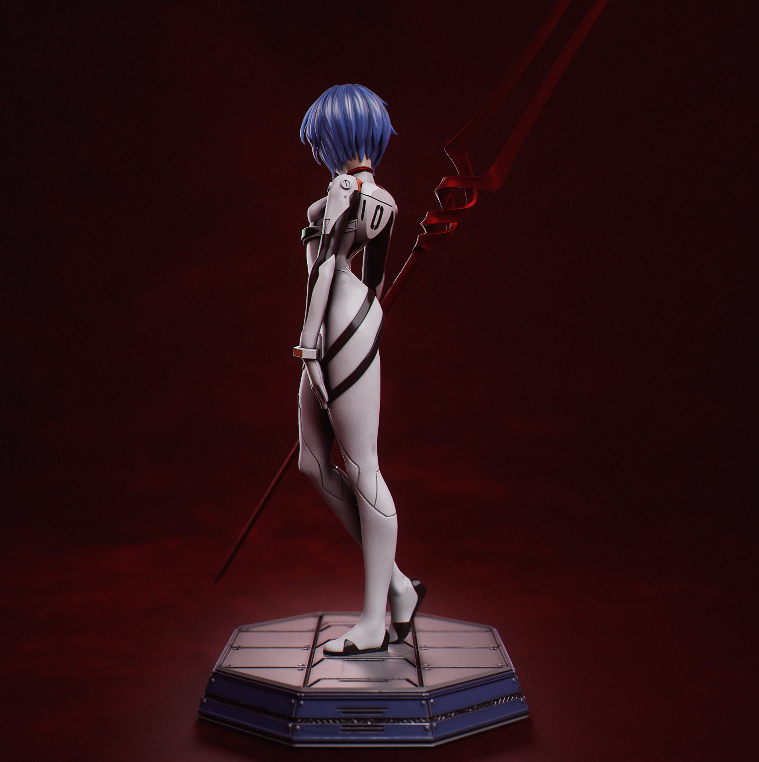 The First Pilot | Maximum Detailed 12K 3D printed figure