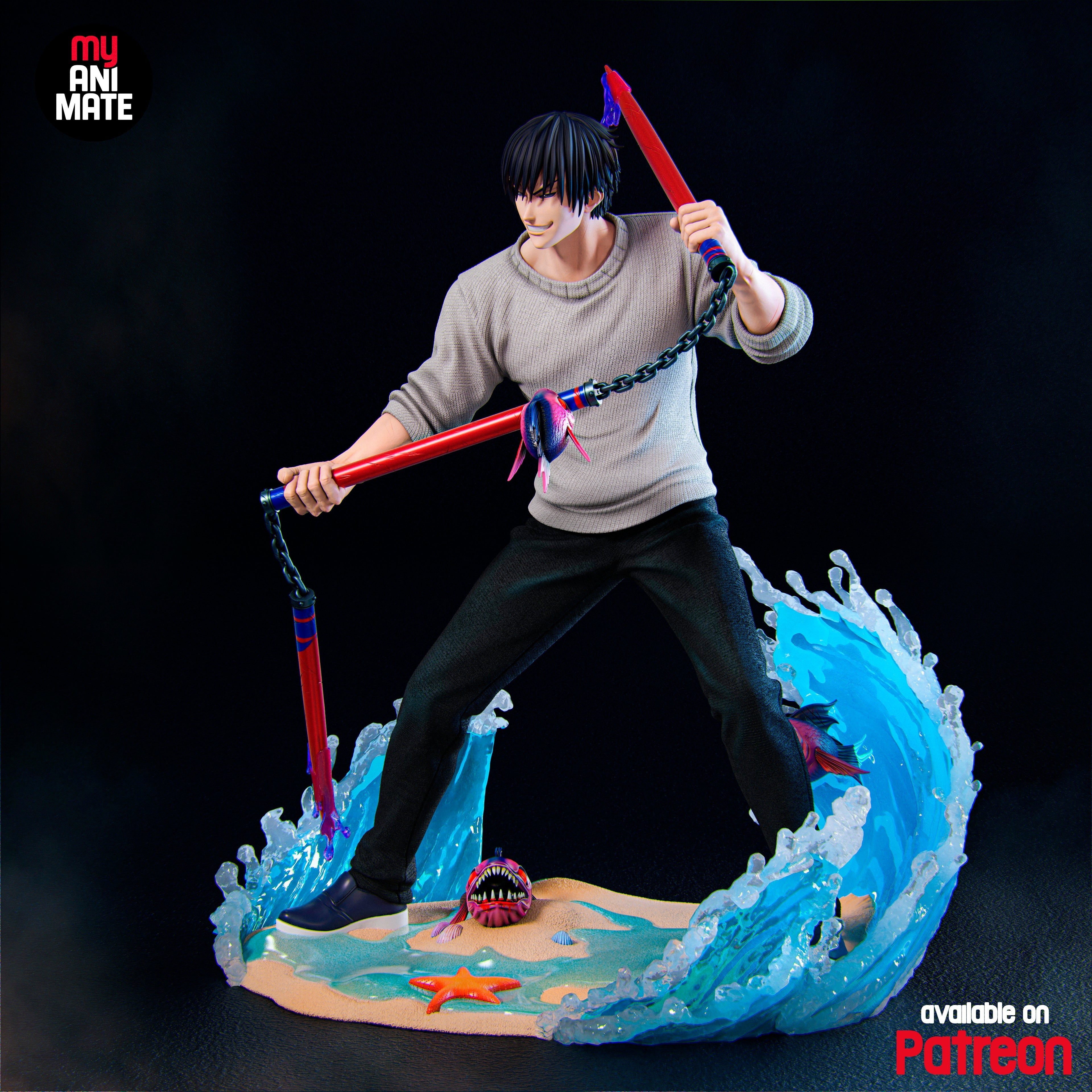 Ghost of the Zenin Statue
