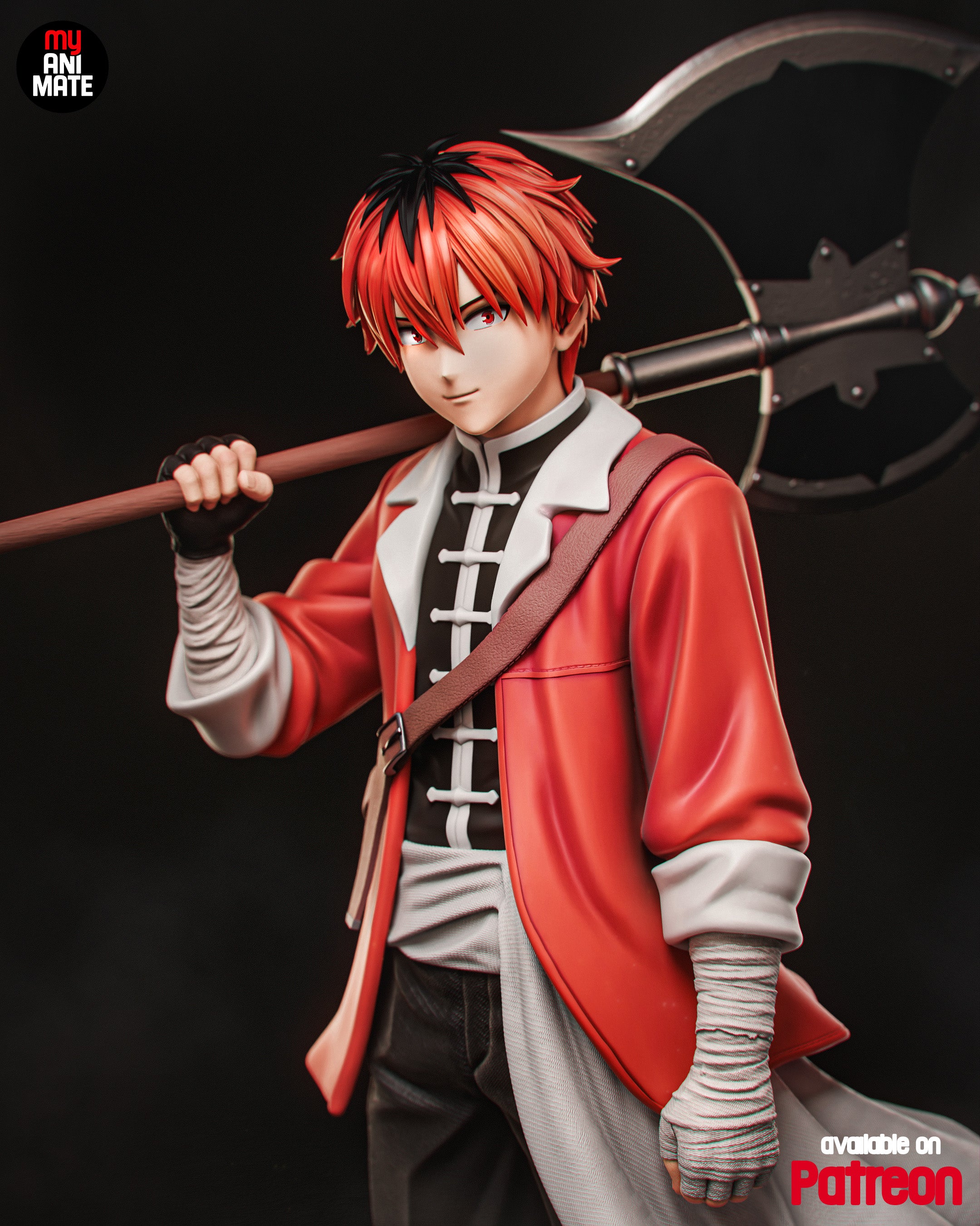 Frontline Fighter Statue