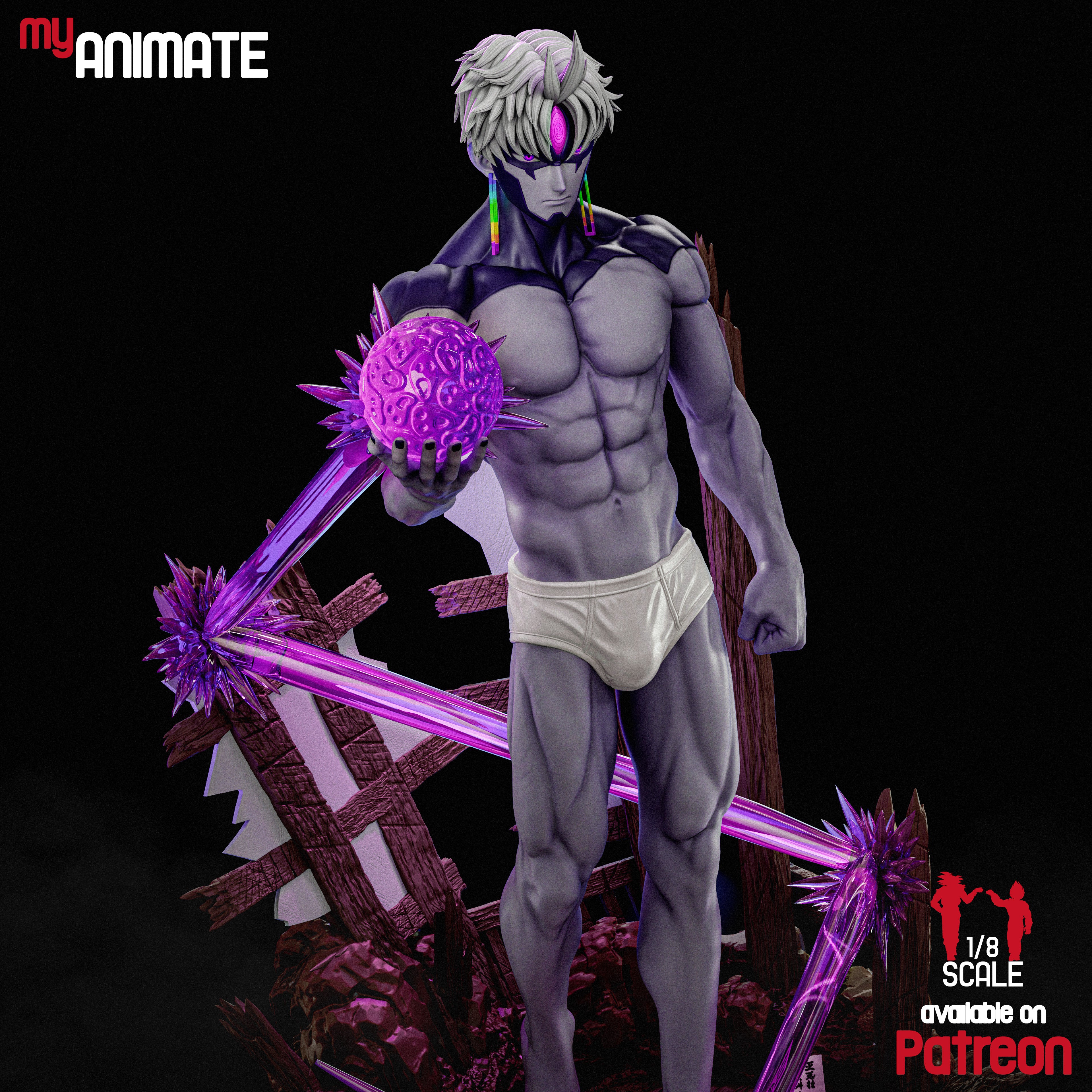 The Evil Eye | Maximum Detailed 12K 3D Printed Figure