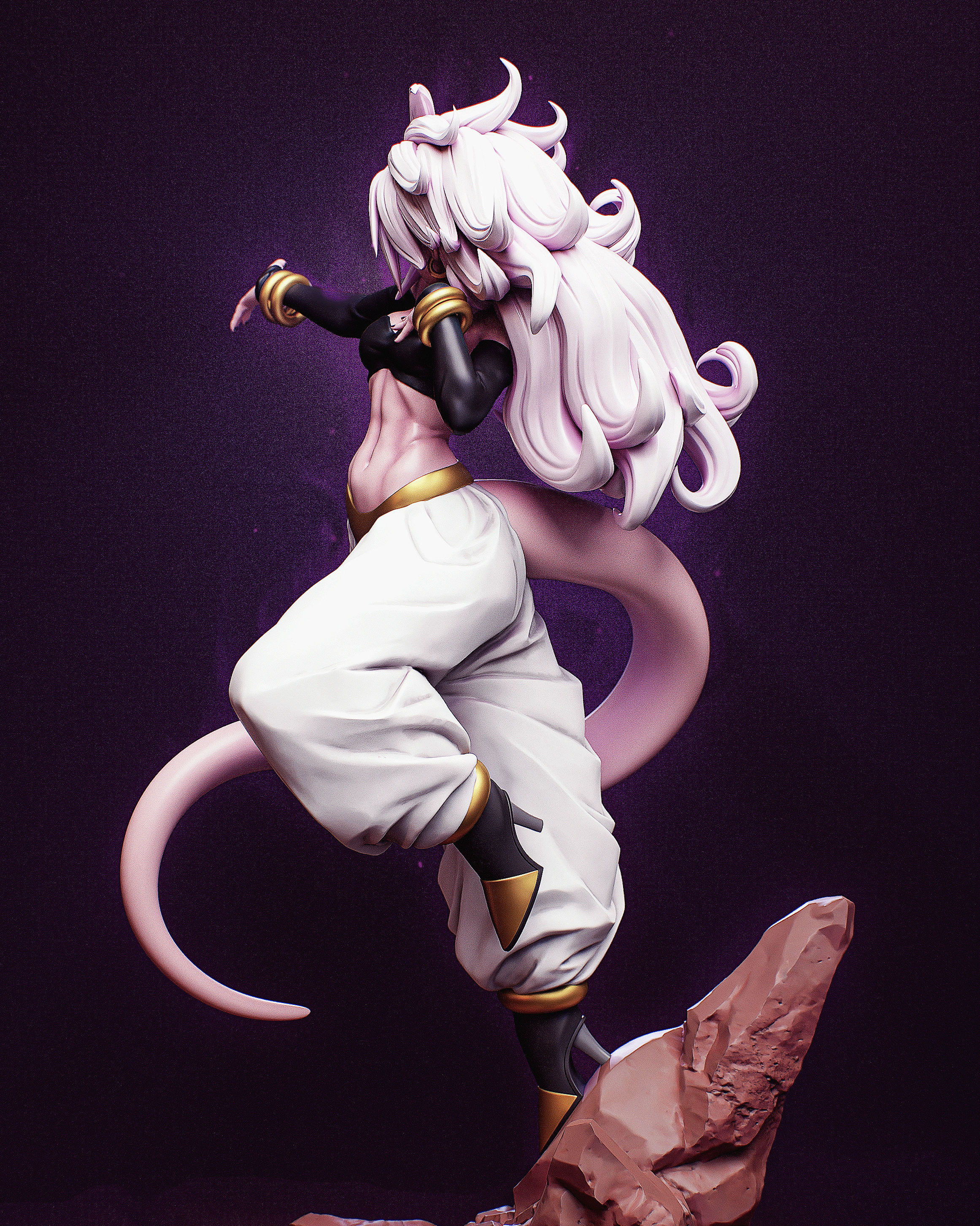 Majin 21 Statue