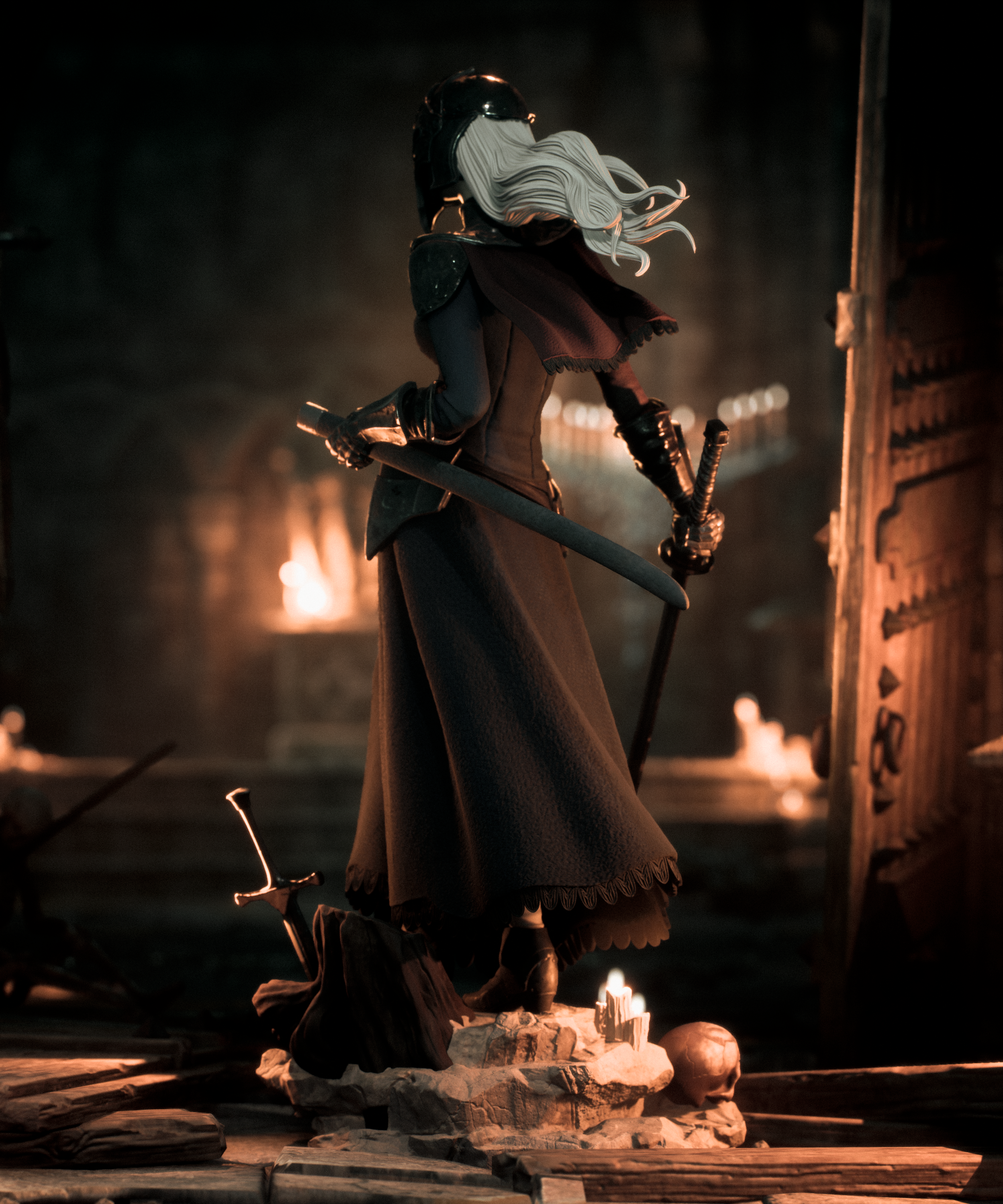 Yuria of Londor Statue