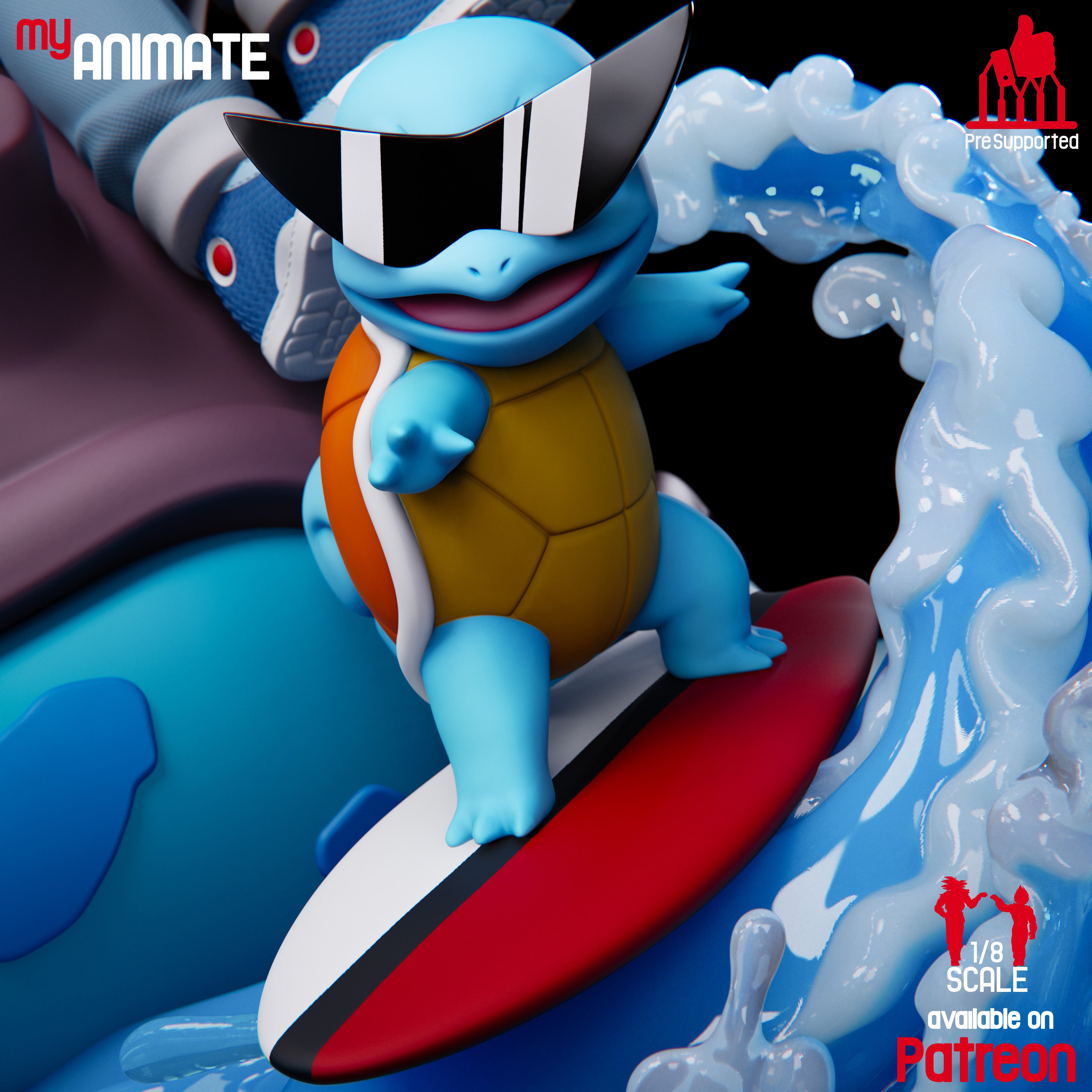 The Starter Team | Maximum Detailed 12K 3D Printed Figure