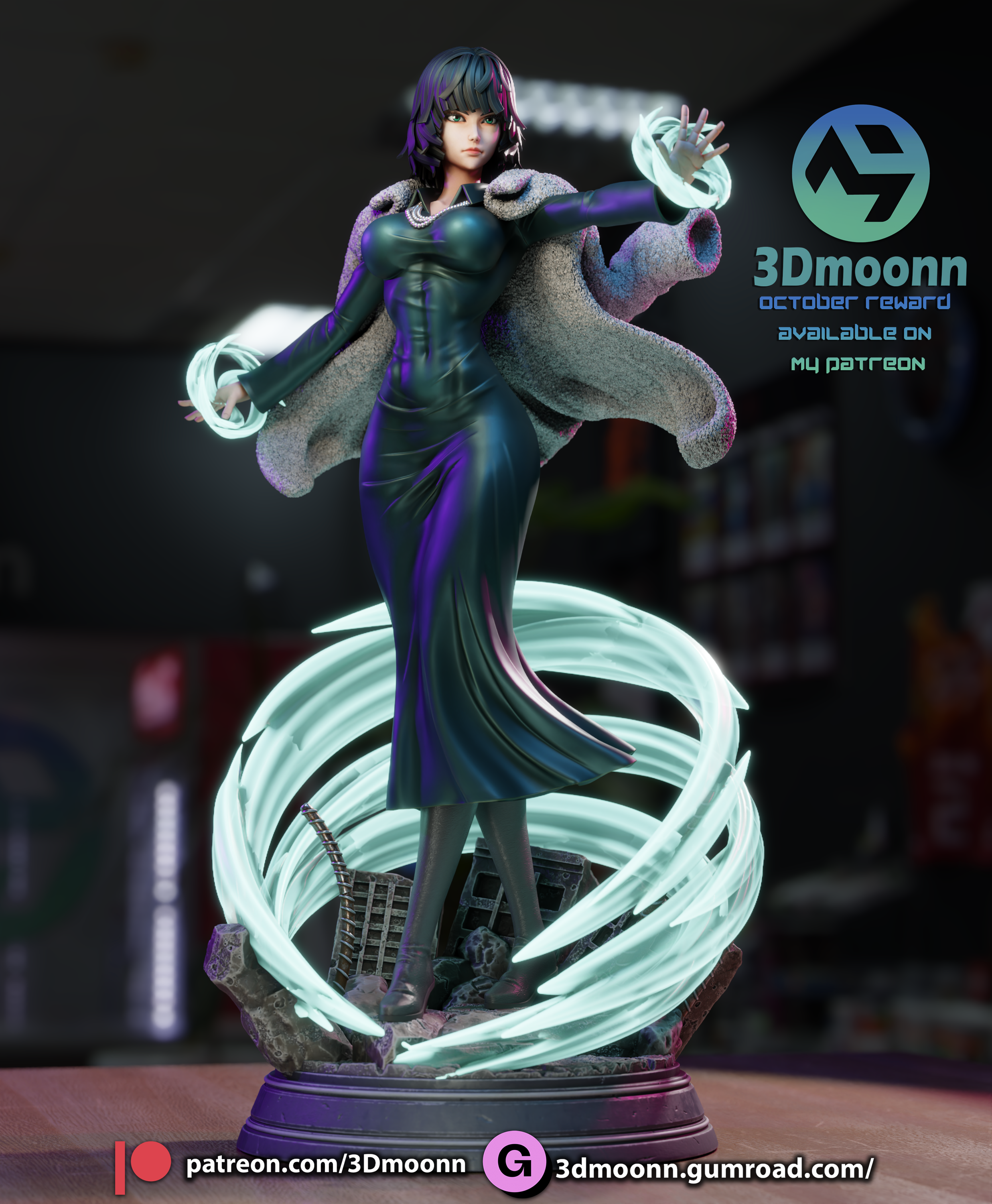 Blizzard of Hell | Maximum Detailed 12K 3D printed figure