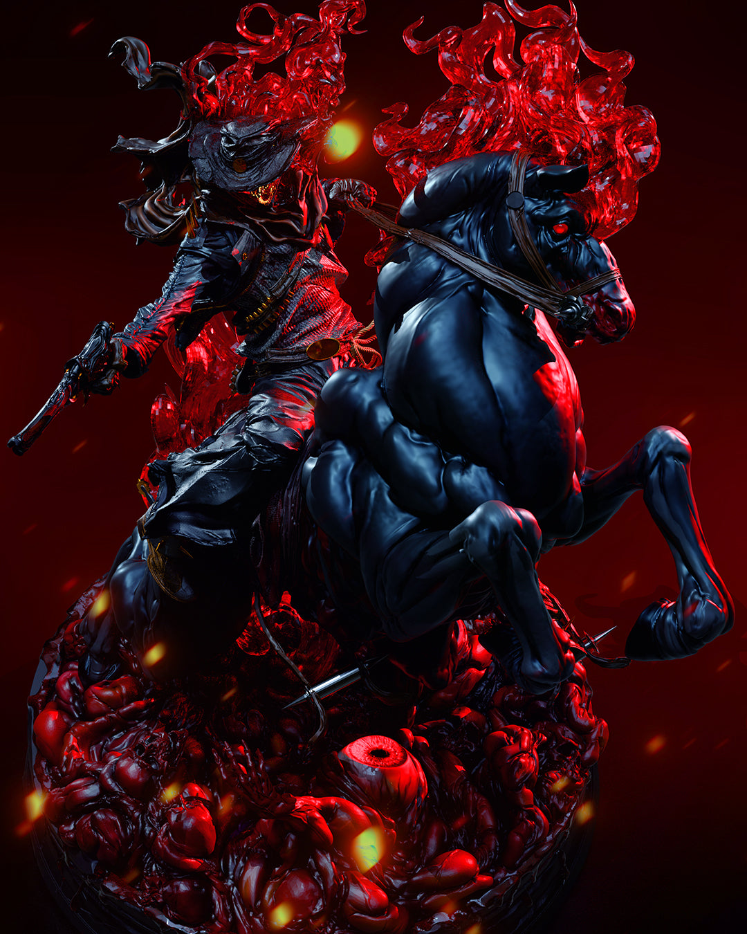 The Rider Statue