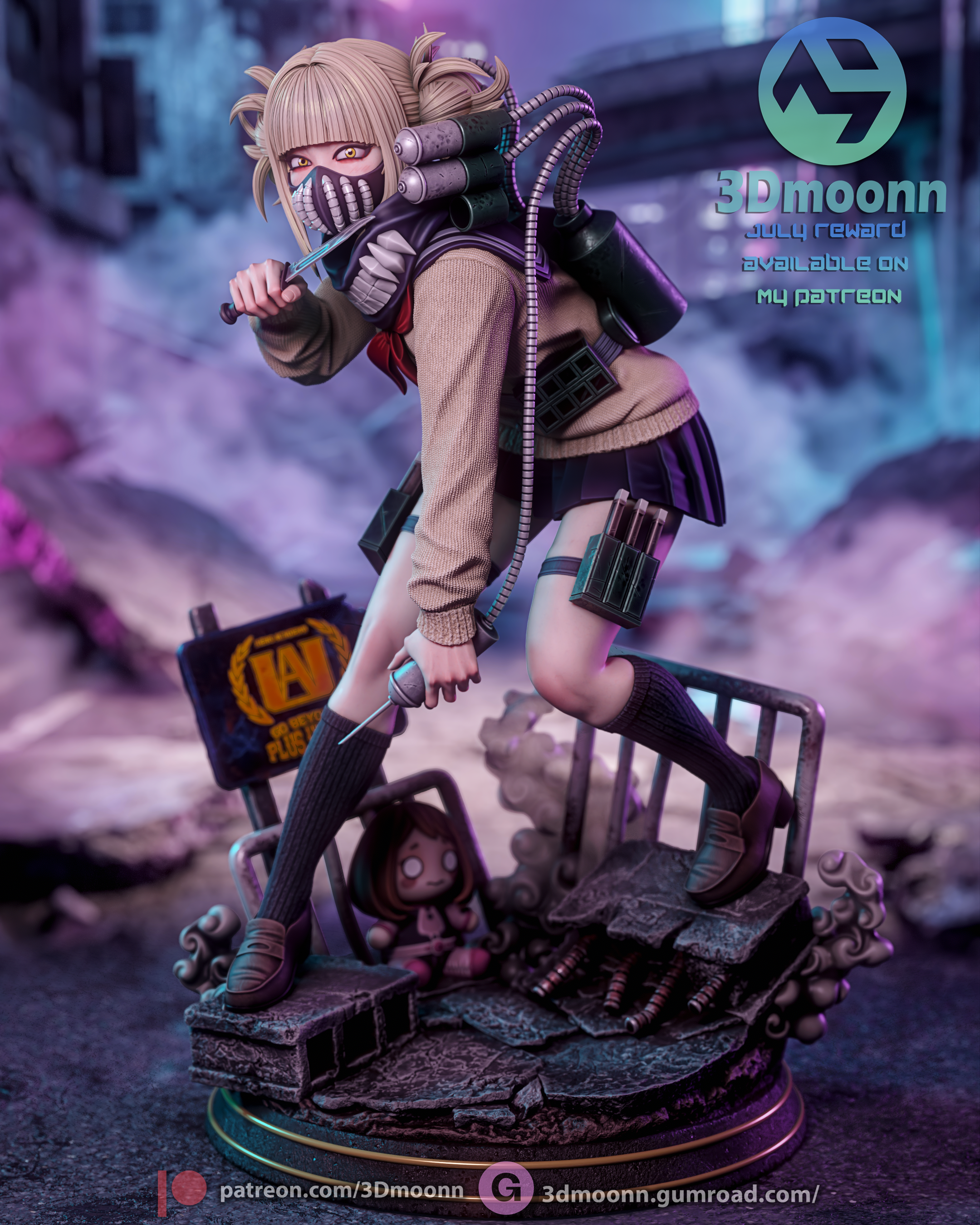 The Bloodthirsty Villain Statue