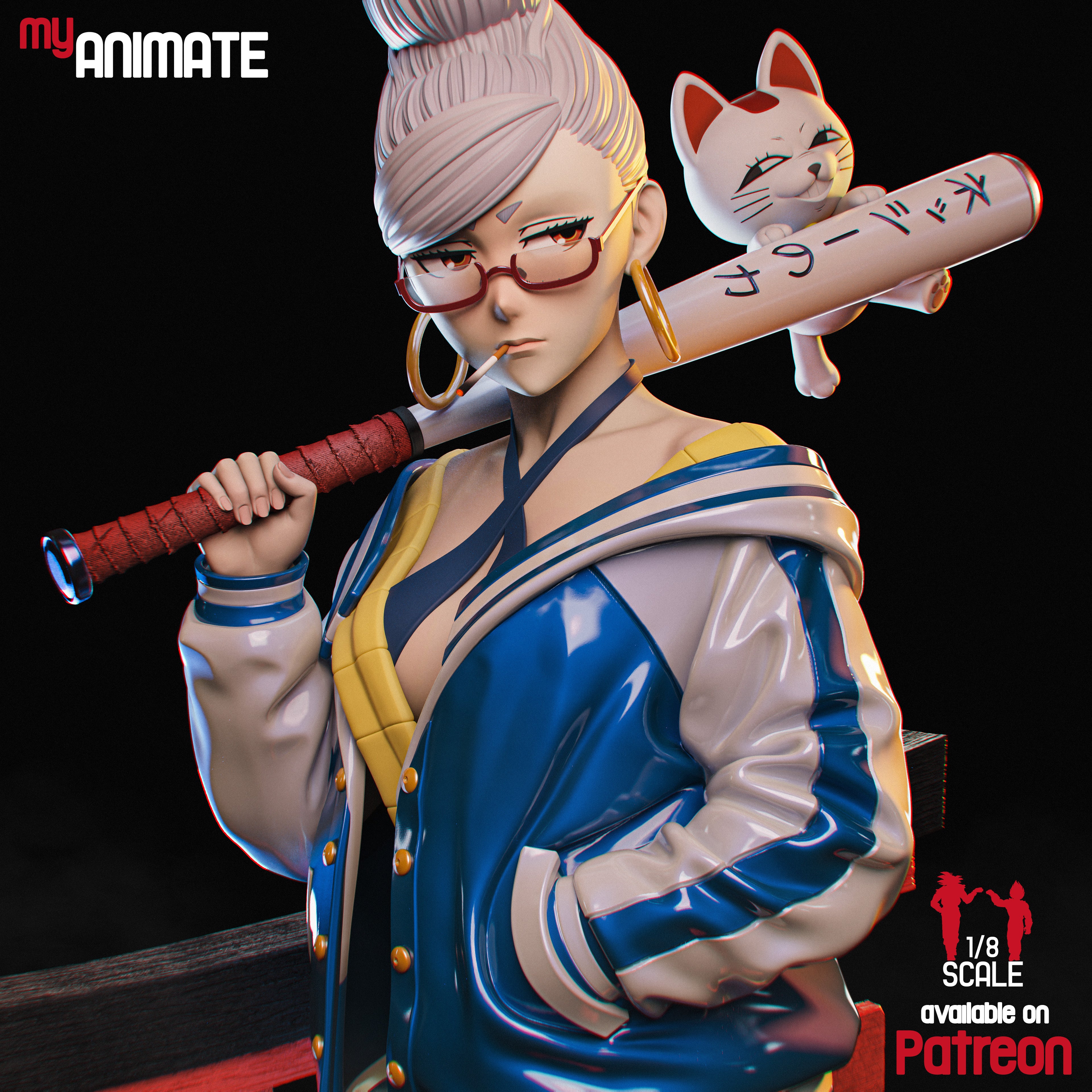 The Spirit Slayer | Maximum Detailed 12K 3D Printed Figure