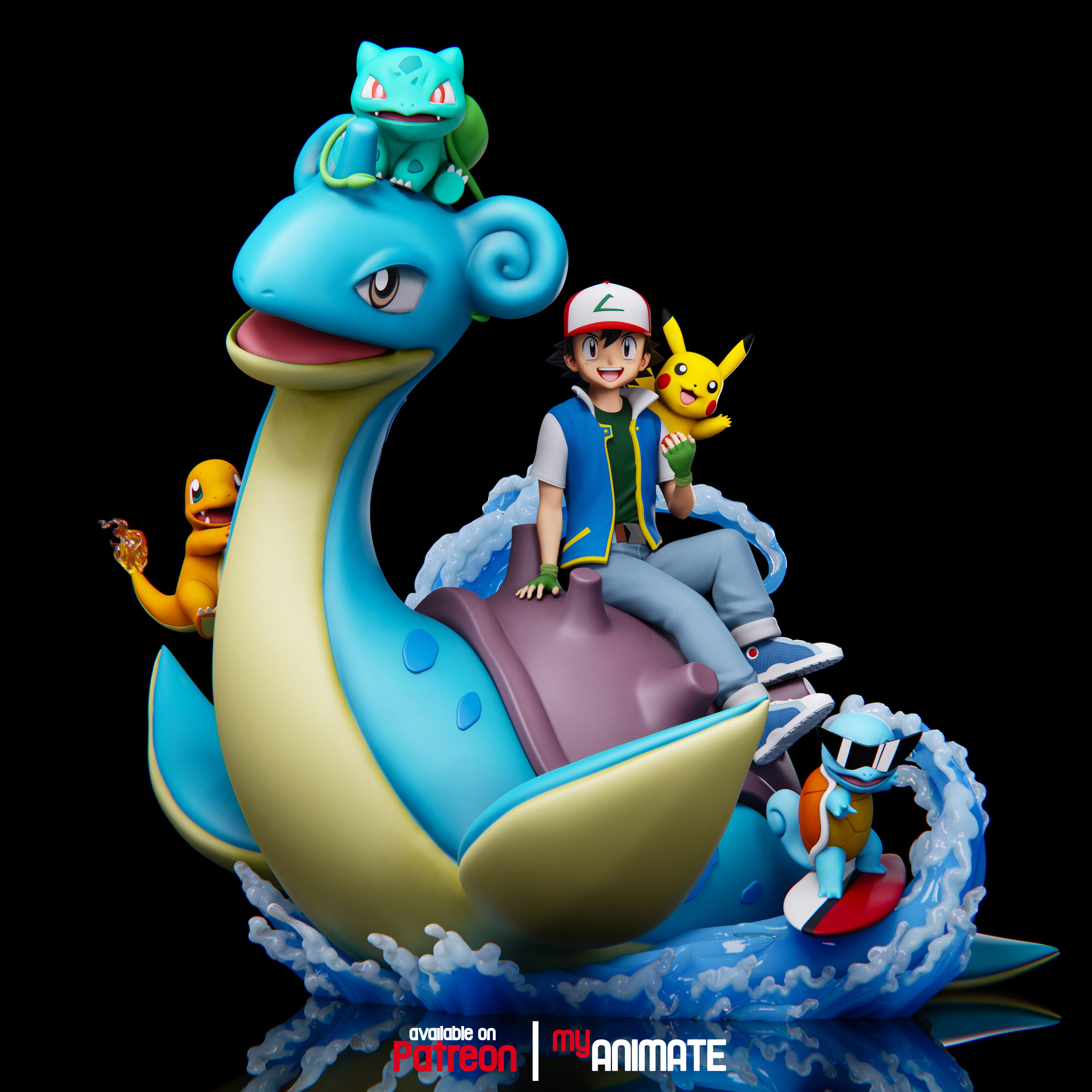 The Starter Team | Maximum Detailed 12K 3D Printed Figure