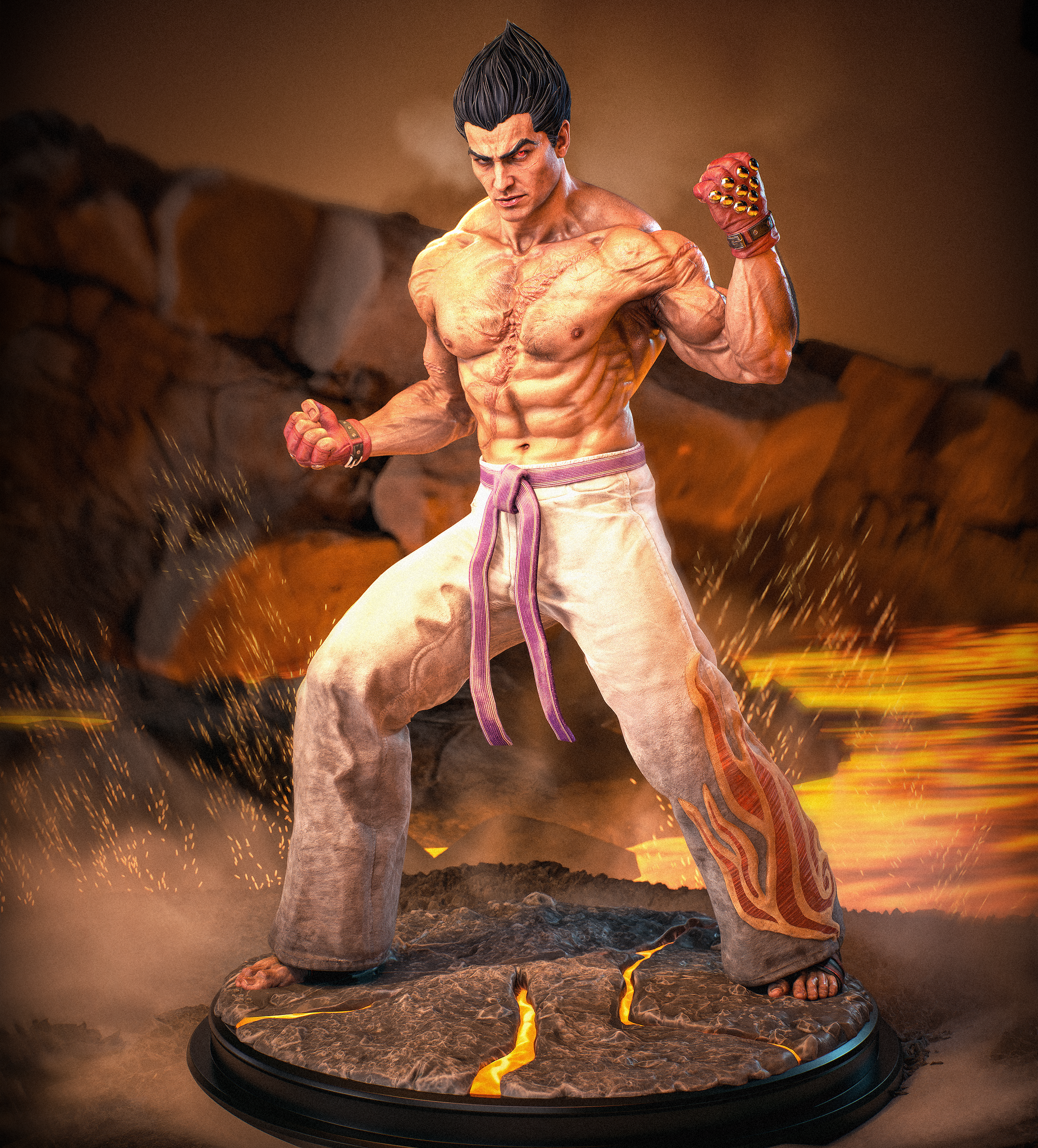 The Devil Heir Statue