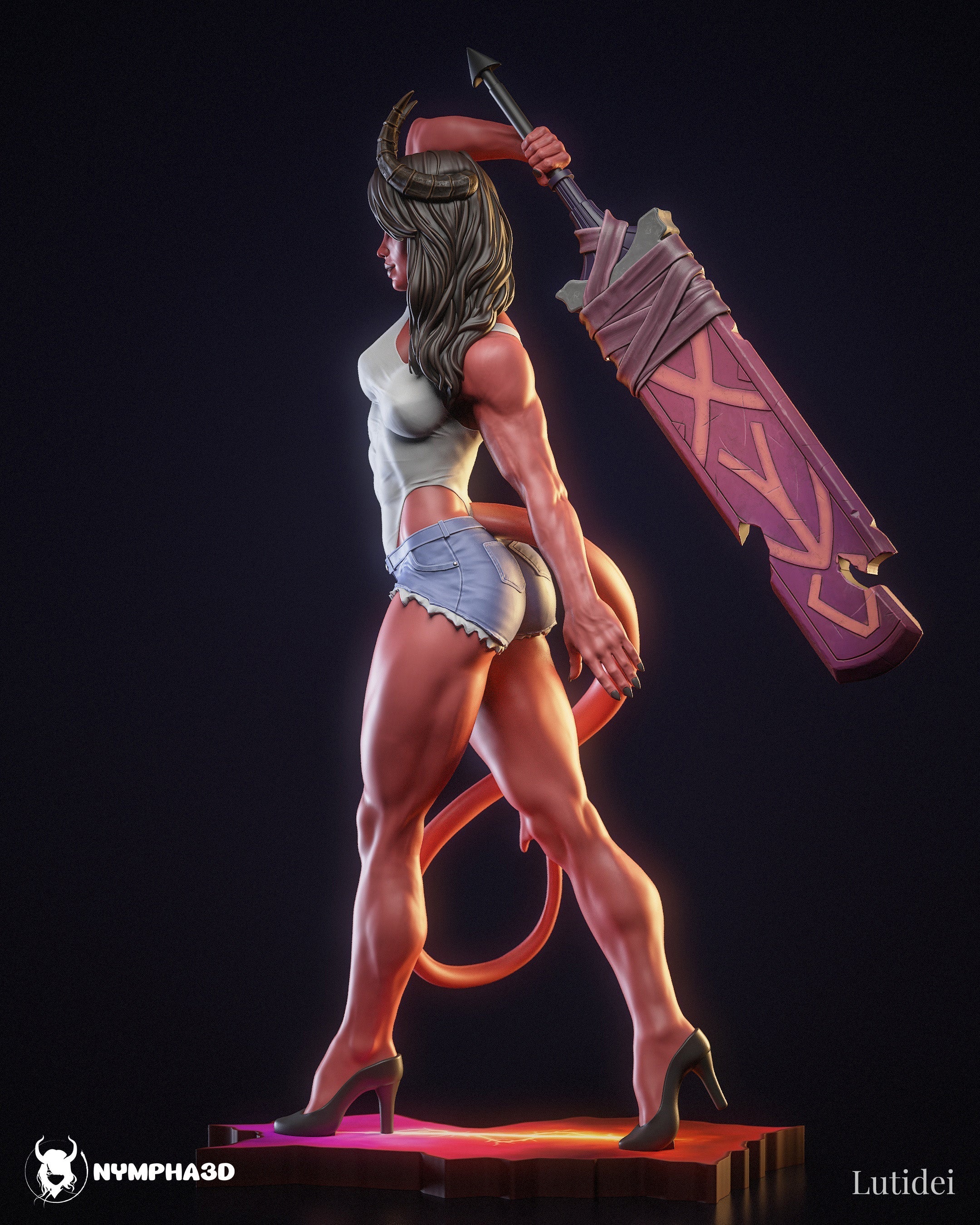 Hellwalk Empress Statue