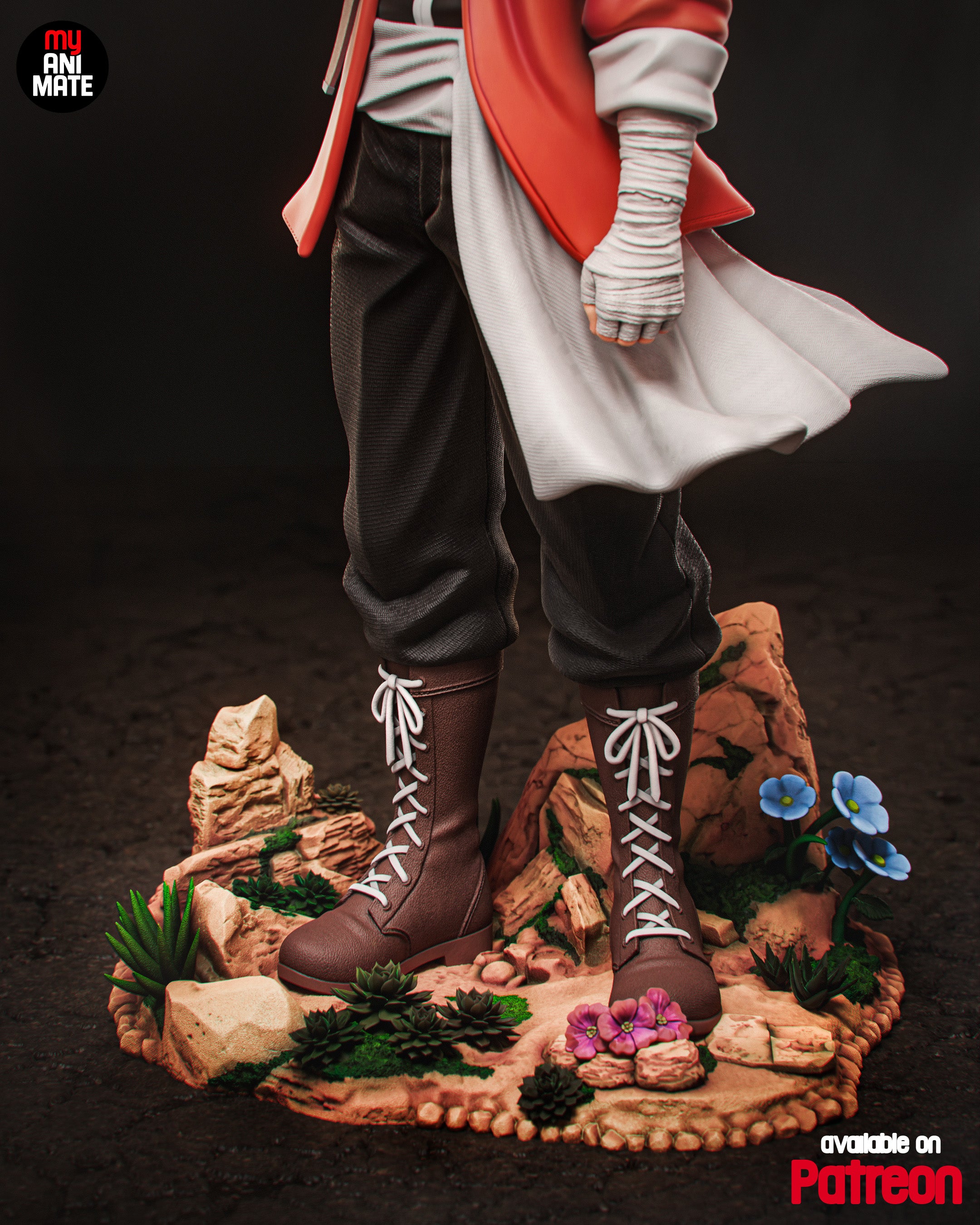 Frontline Fighter Statue