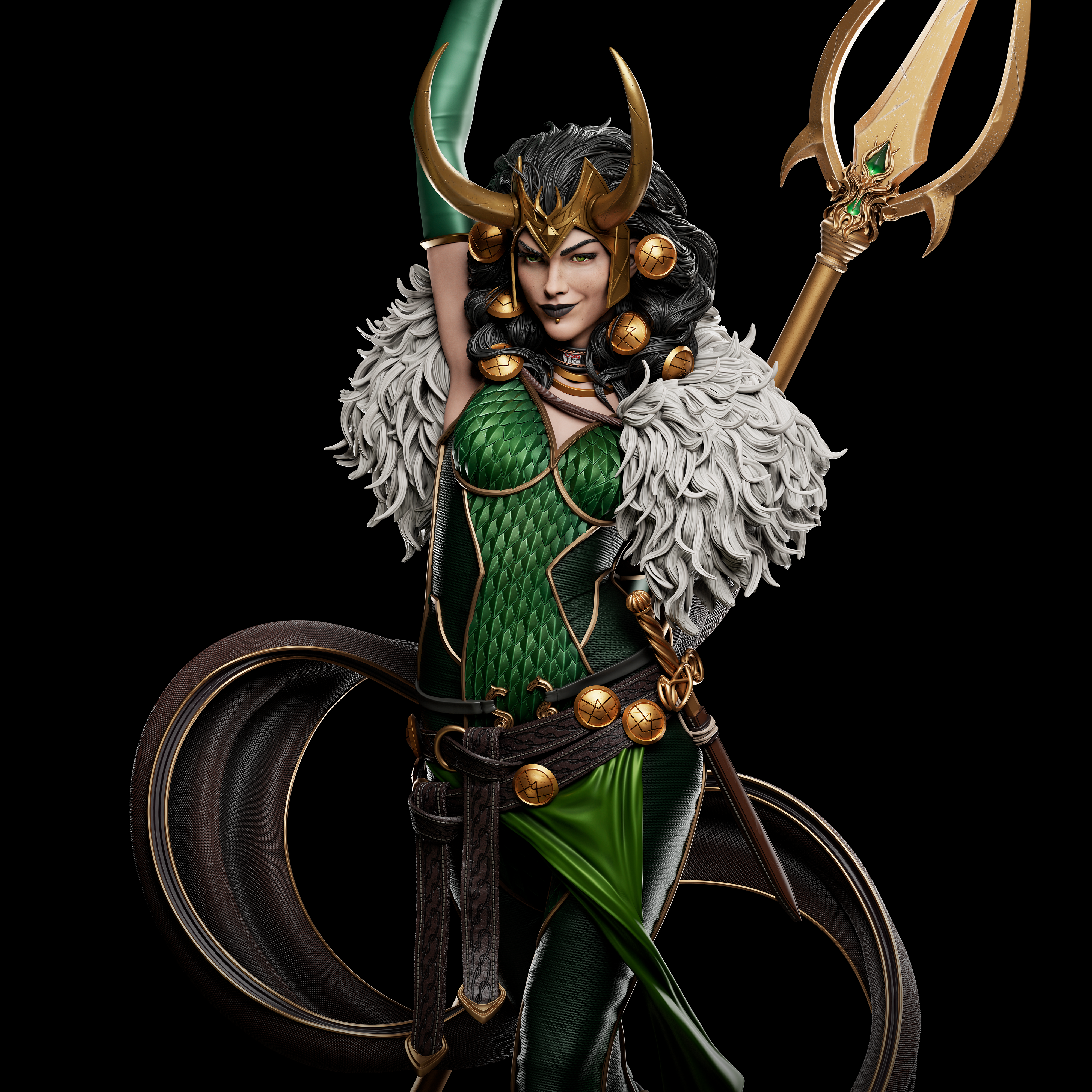 Goddess of Mischief Statue