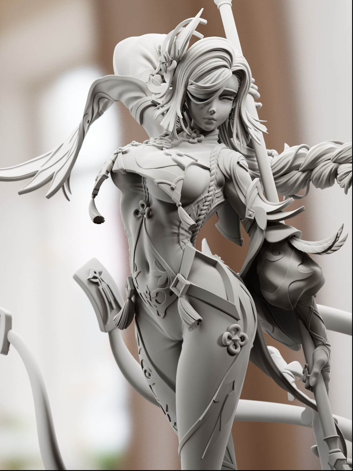 The Cryo Lancer | Maximum Detailed 12K 3D printed figure